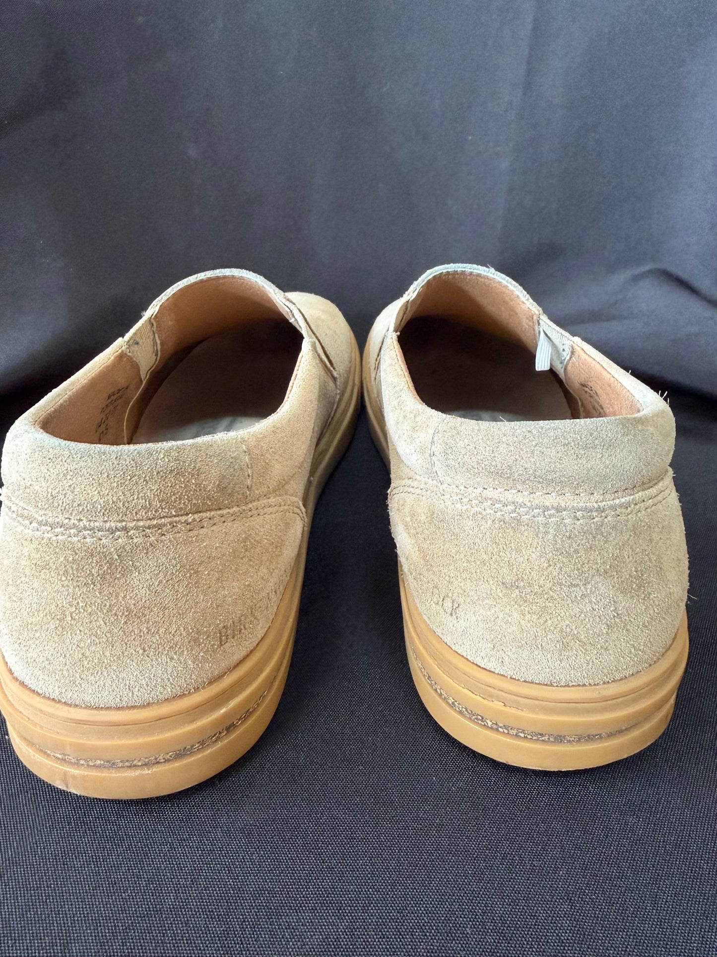 Birkenstock Oswego Suede Slip-On Casual Shoes — Men’s 8.5 (EU 41)