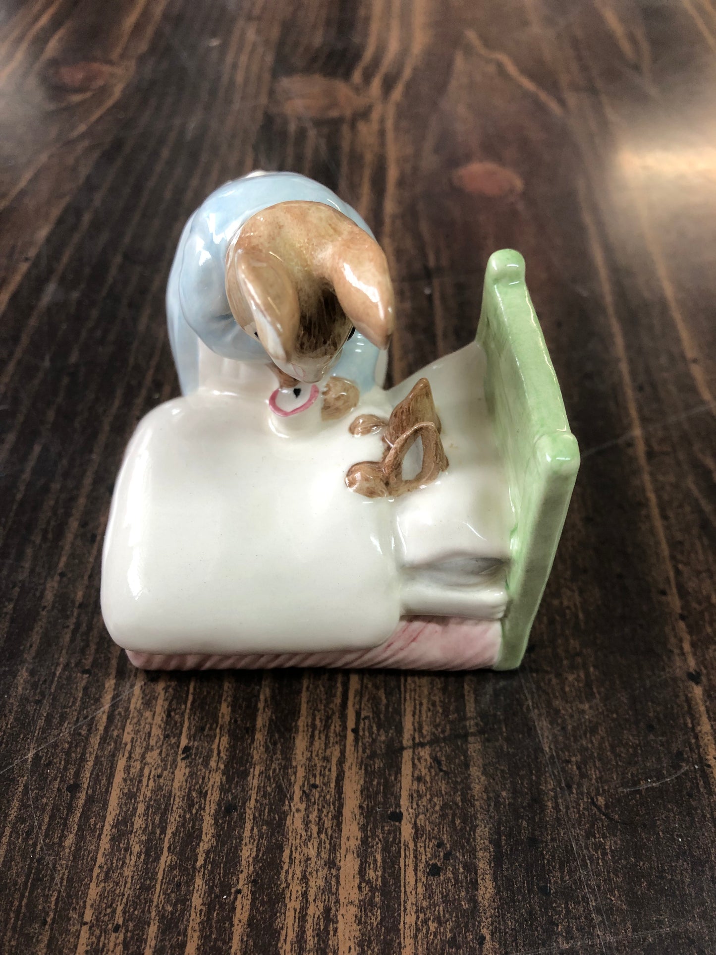 Beswick Royal Doulton Peter Rabbit Figurine - "Peter in Bed"