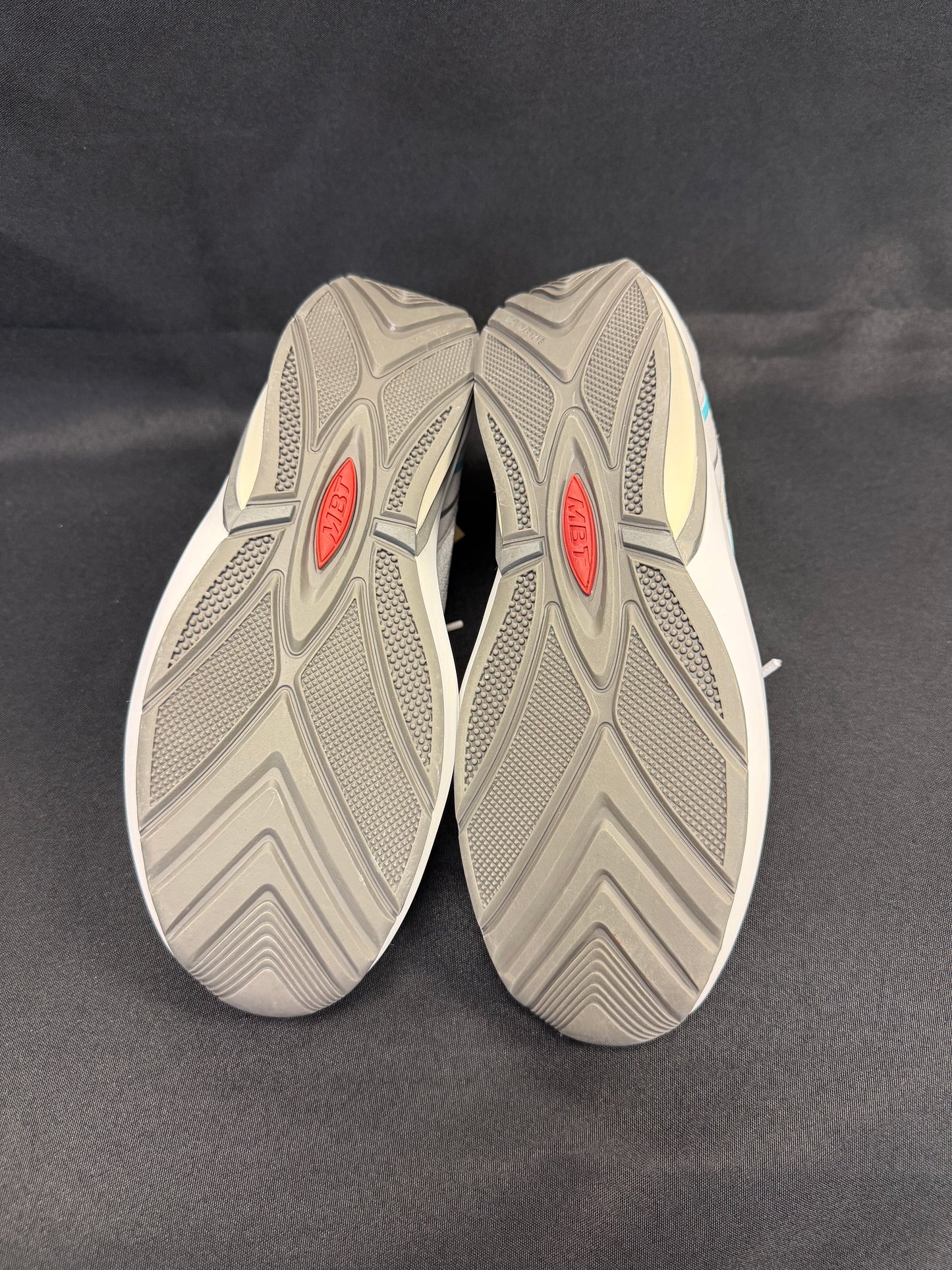 MBT Mahuta Walking Shoe (White w/ Light blue lining)
