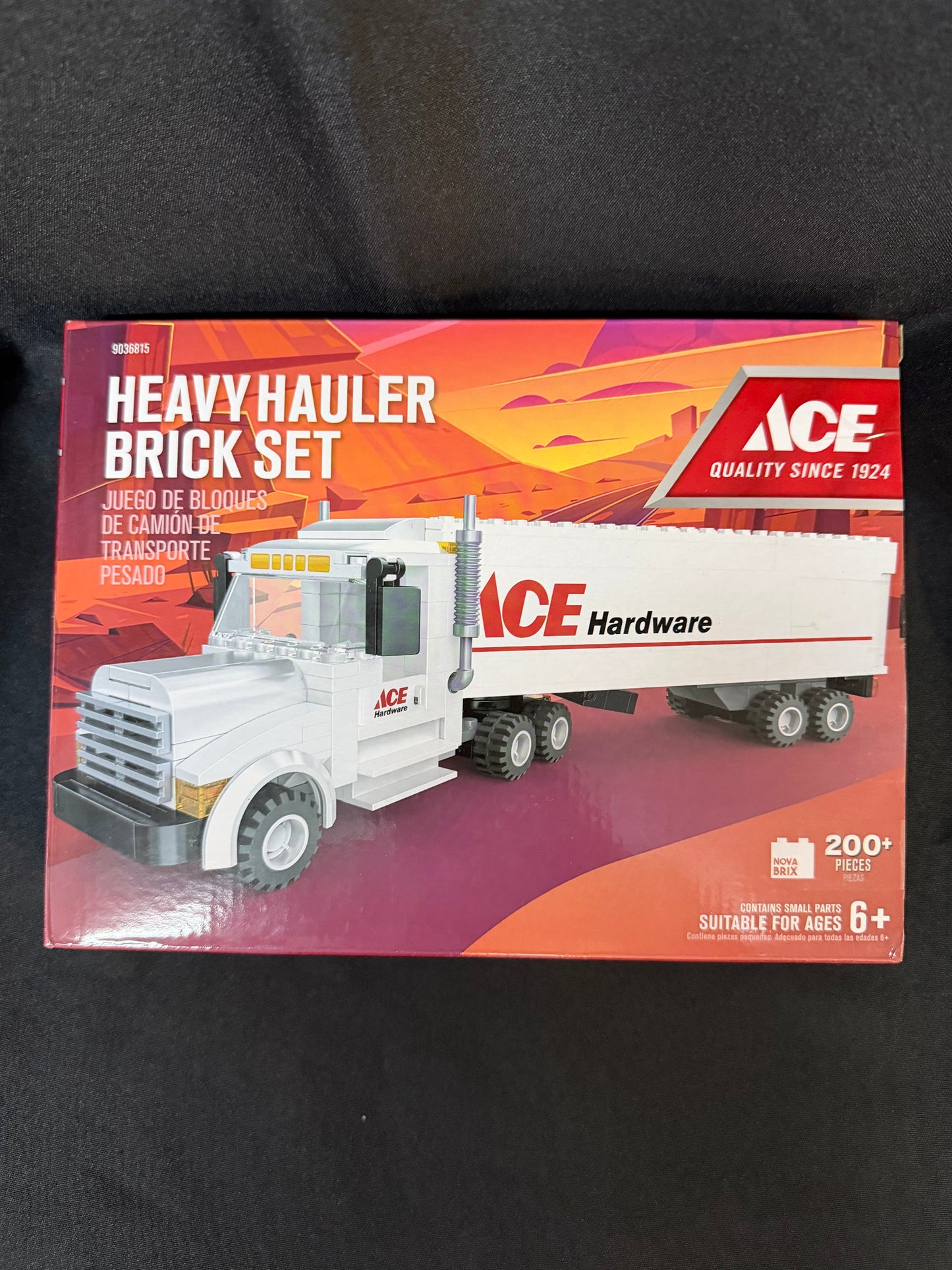 Ace Hardware Heavy Hauler Semi Brick Building Block Set 9036815