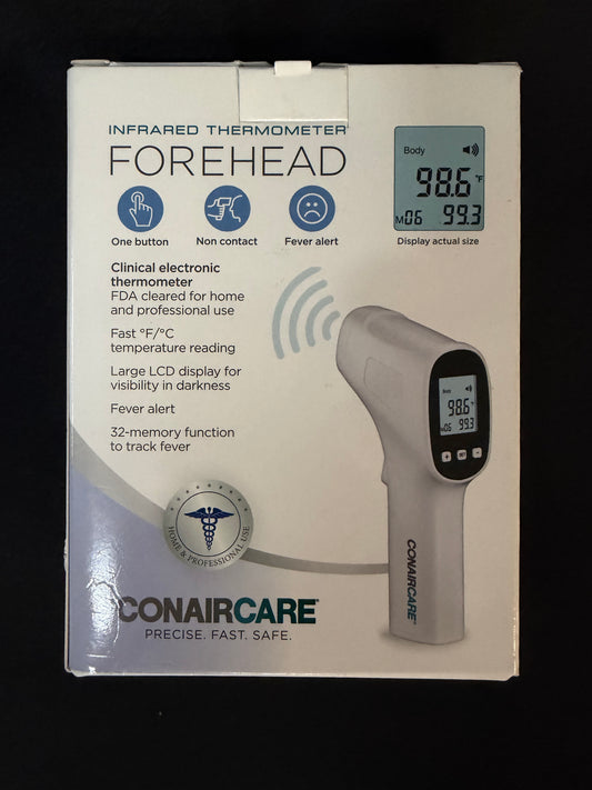ConairCare Infrared Thermometer for Forehead - tested