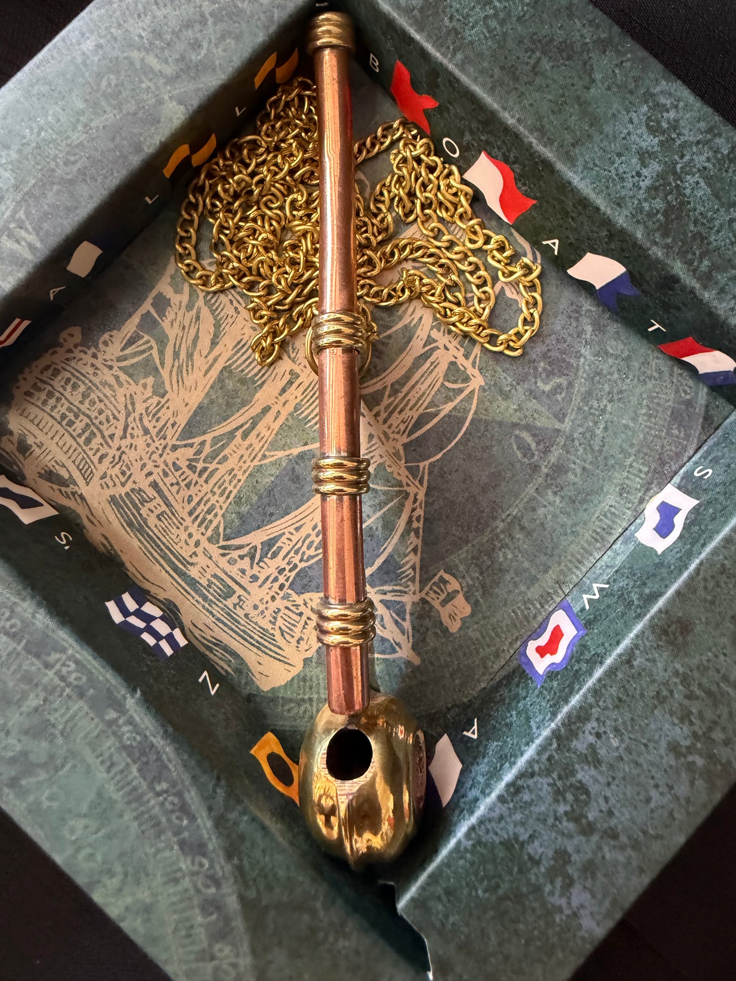Boatswain's Call: Historic Bosun Whistle