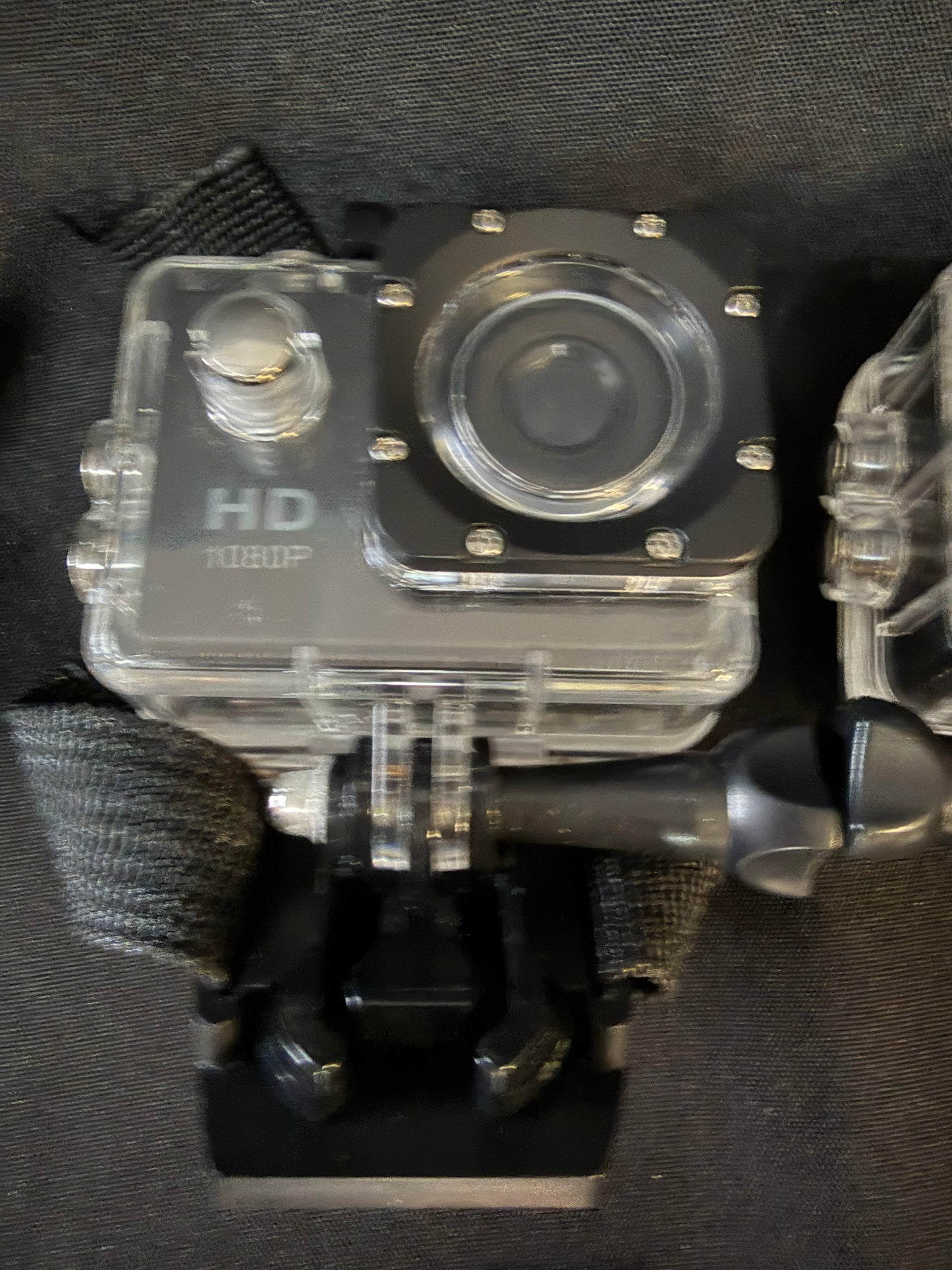 Set of 2 Black Sports Cam 1080P Full HD 2.0" Screen Waterproof 30M Action Camera