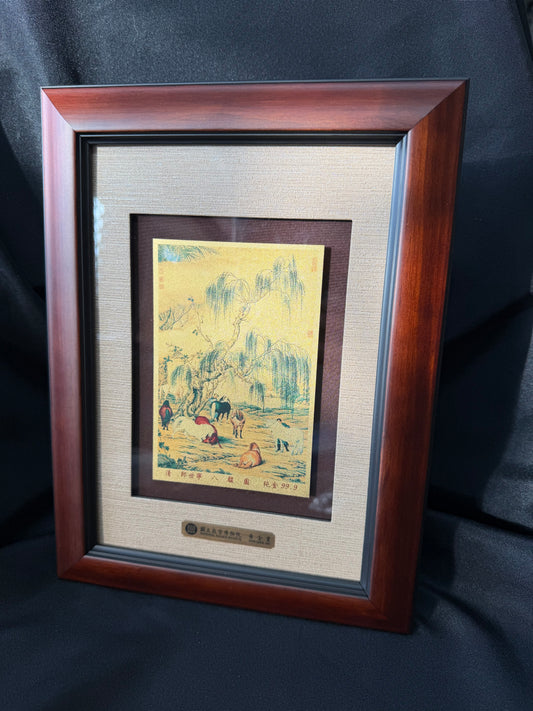 "Eight Horses" Painting by Giuseppe Castiglione - by PIN JIN PIN