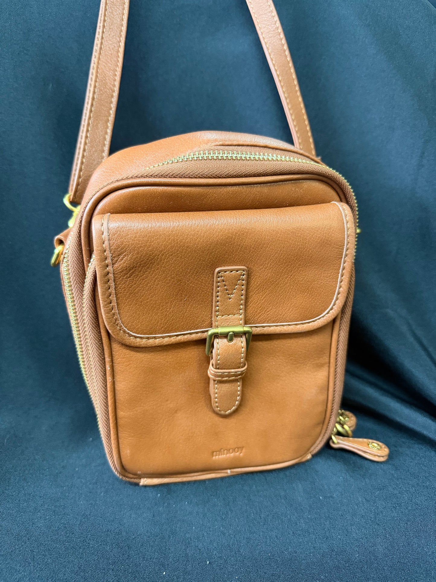 Minooy Naya Small Crossbody Bag - brown