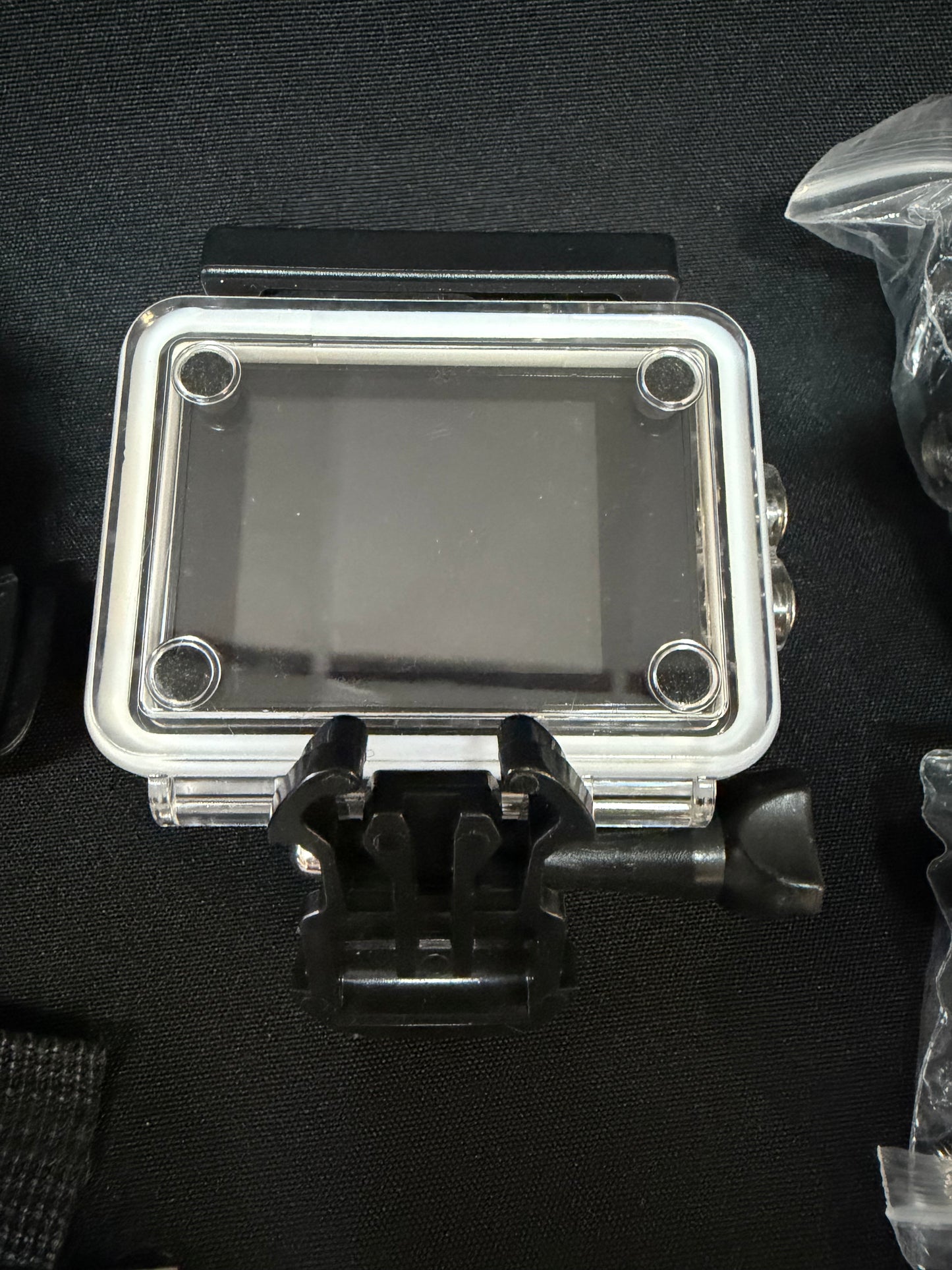 Set of 2 Black Sports Cam 1080P Full HD 2.0" Screen Waterproof 30M Action Camera