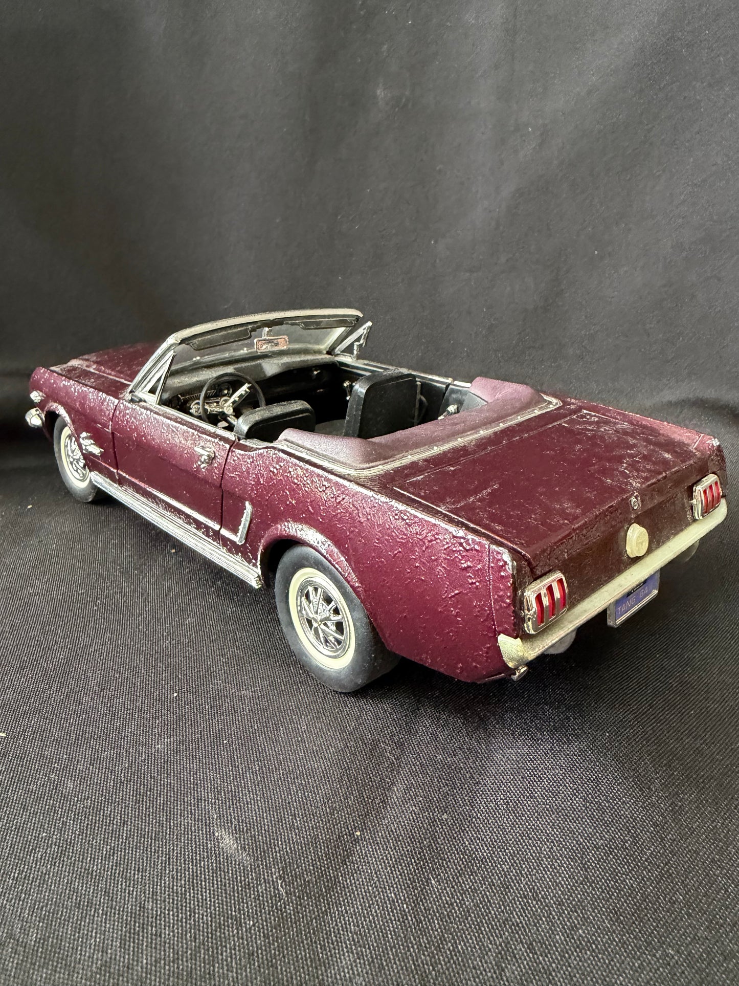 1964½ Ford Mustang — Purple 1:18 Scale Diecast (No Box)