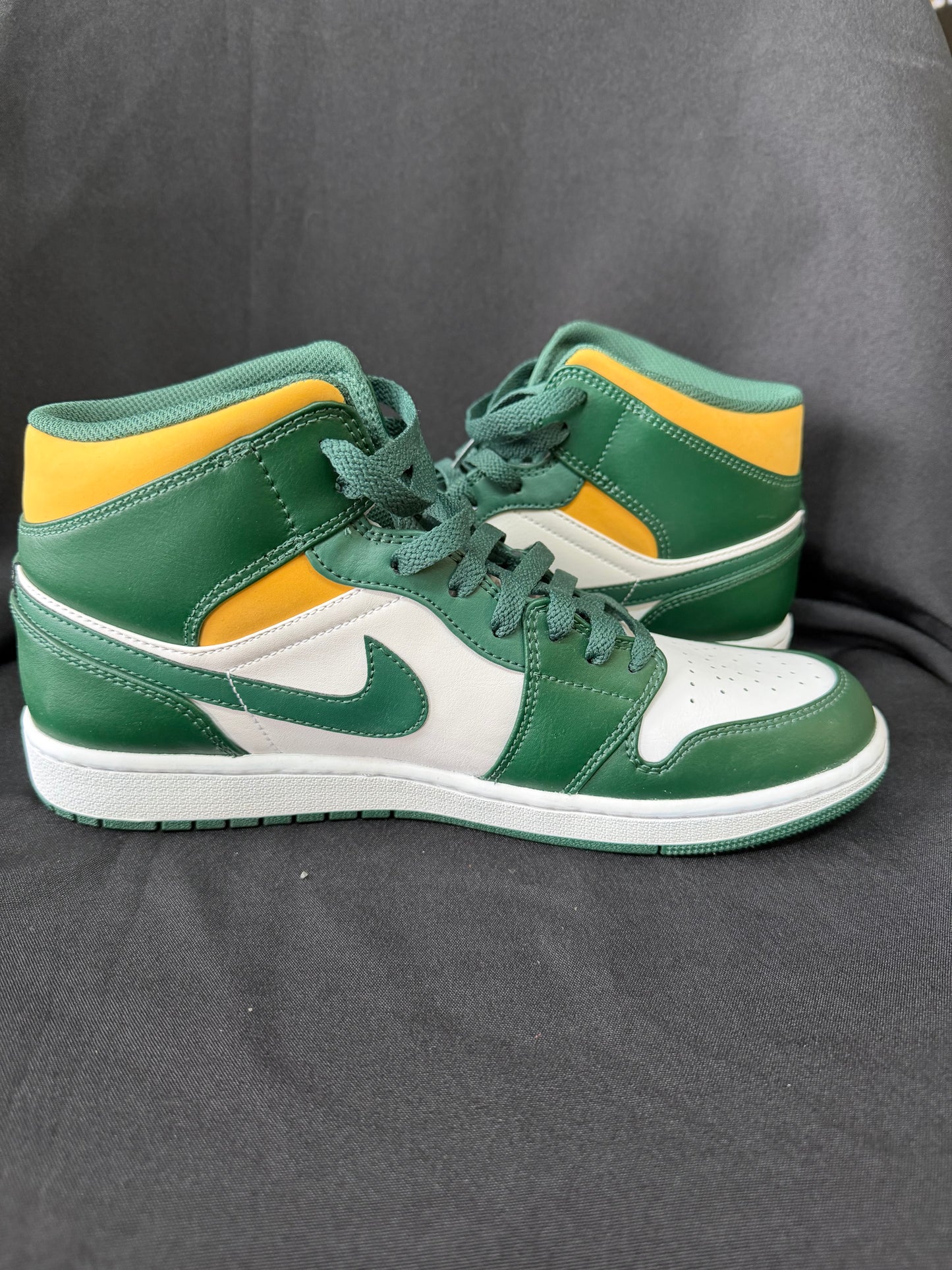 Nike Air Jordan 1 Mid “Sonics” – Men’s 10.5