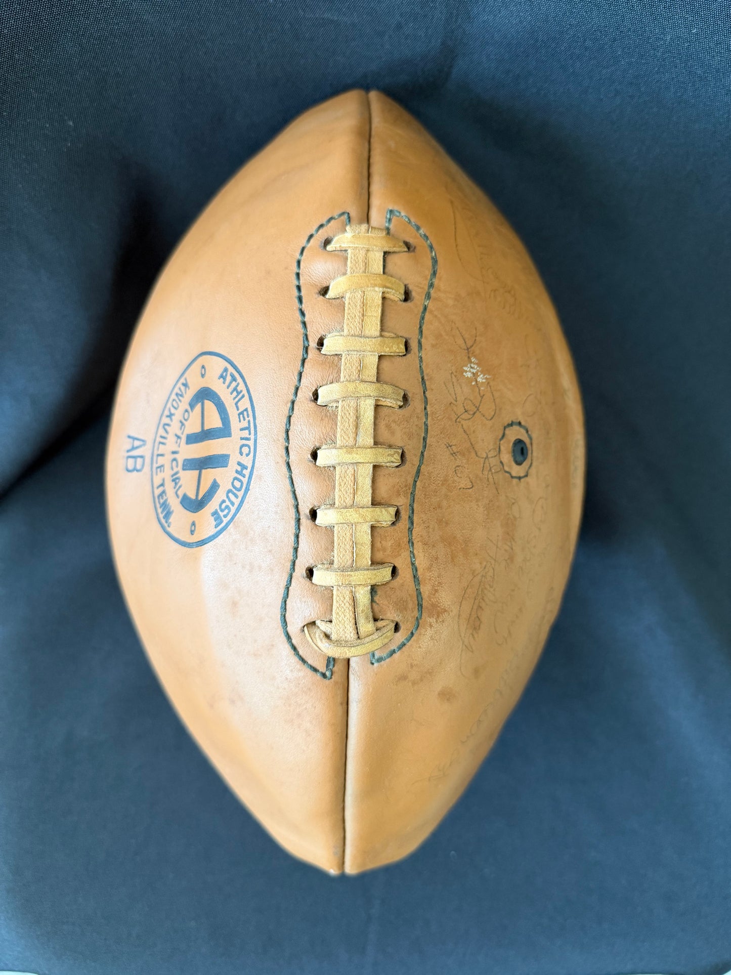 1977 Virginia Tech Signed Football