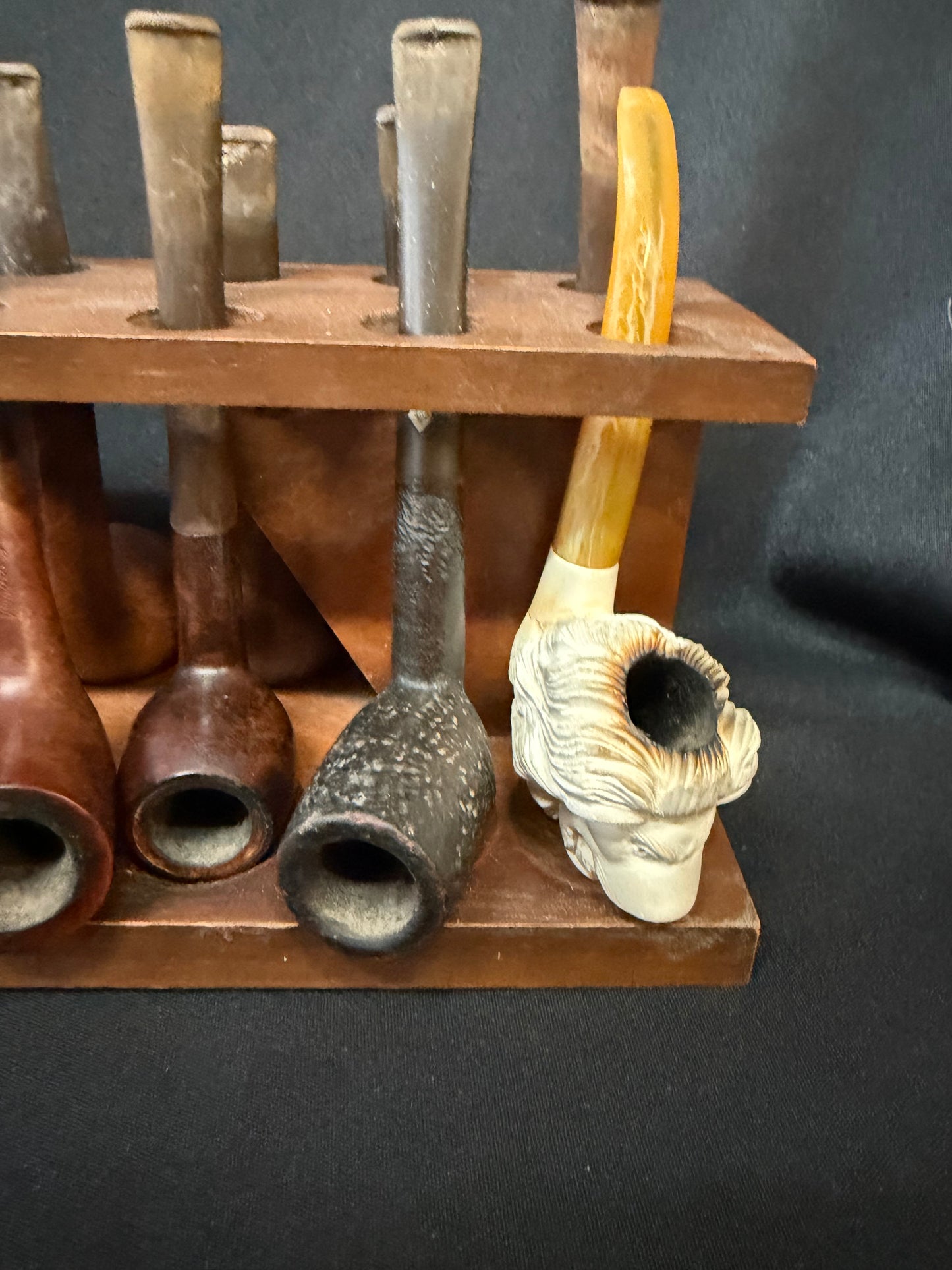 Set of 12 Vintage Smoke Pipes