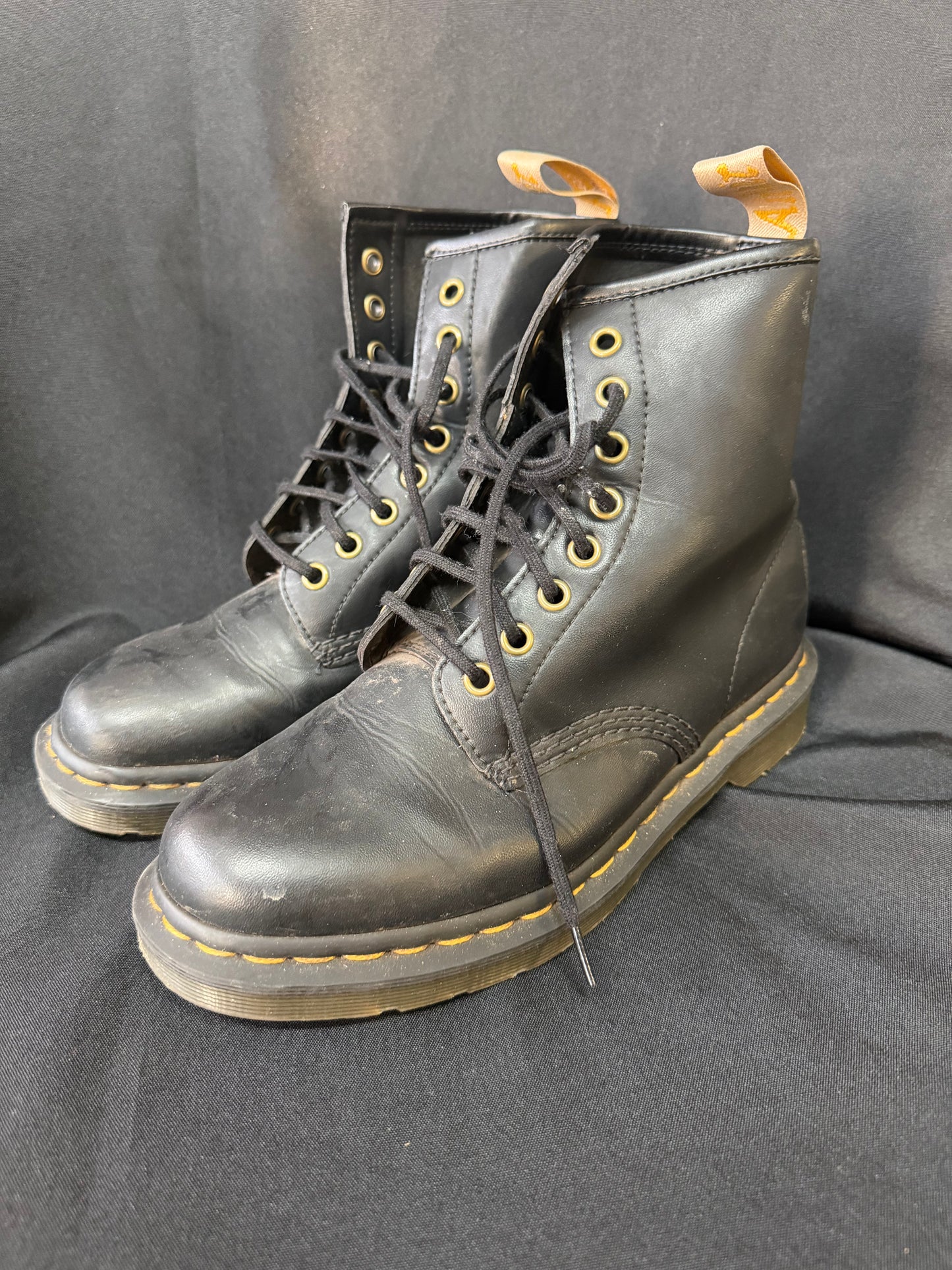 Dr. Martens 14045 Vegan Felix Combat Boots - US Size 7
