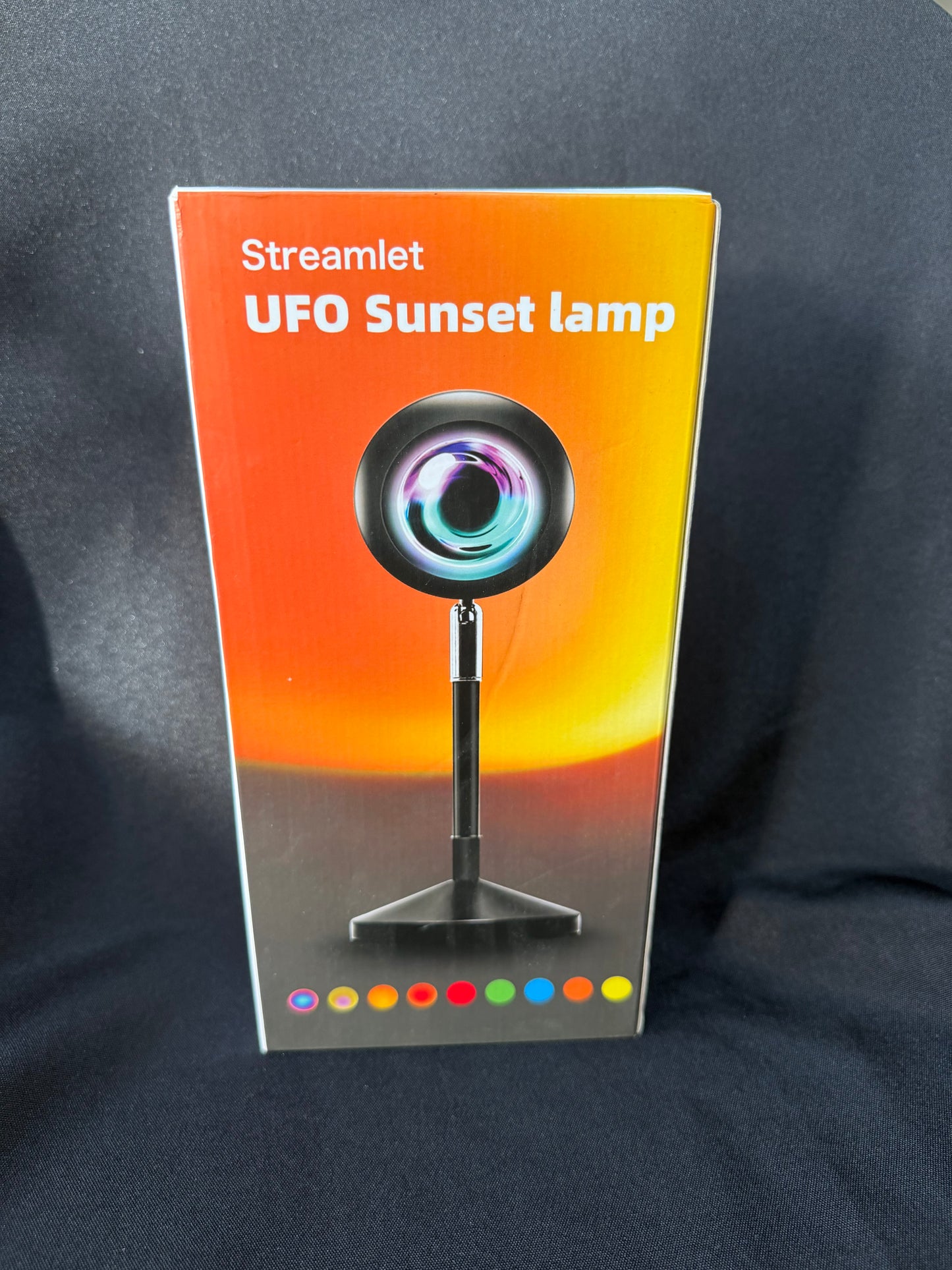 UFO Sunset Lamp Streamlet - RGB and 180° Rotation