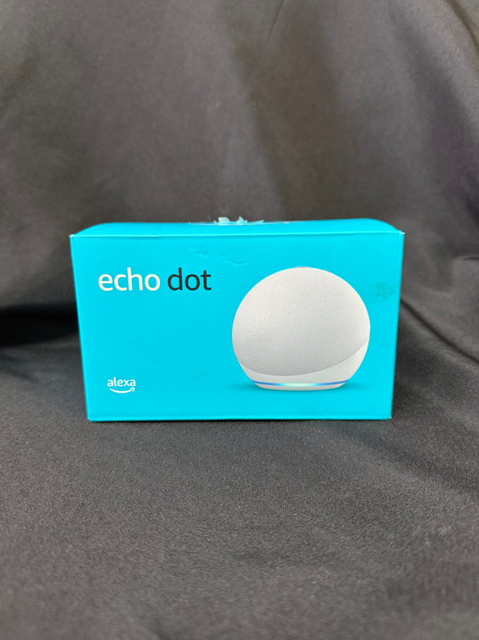 Echo Dot 4th Gen Smart Speaker – Glacier White