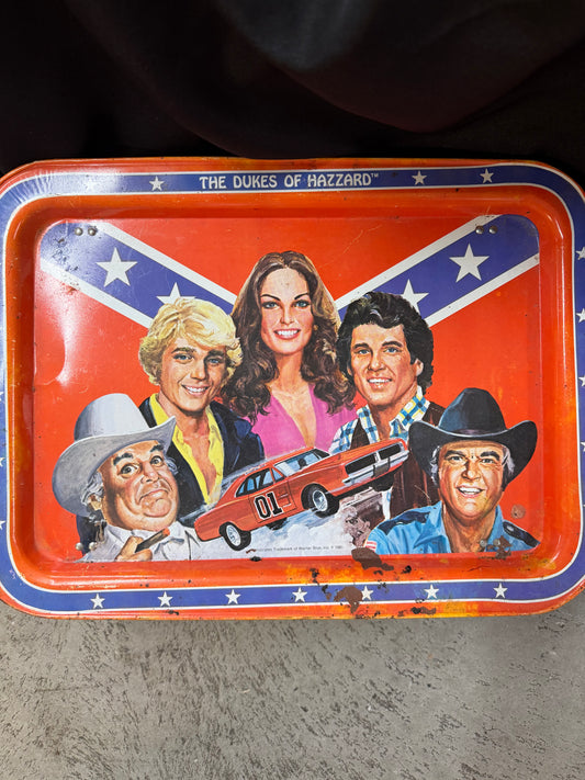 Vintage TV Dinner Tray - "The Dukes of Hazzard"