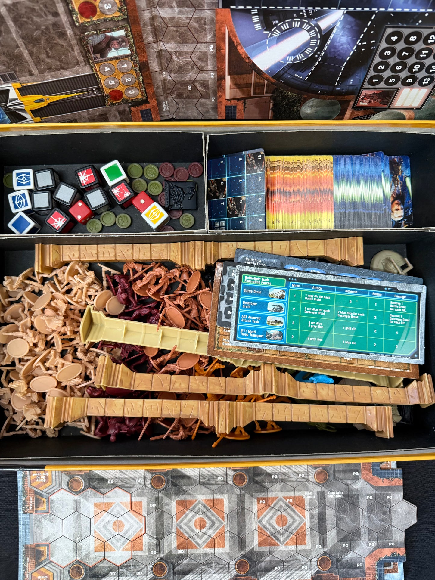 Avalon Hill — Star Wars: The Queen's Gambit Board Game (Open Box, Incomplete)