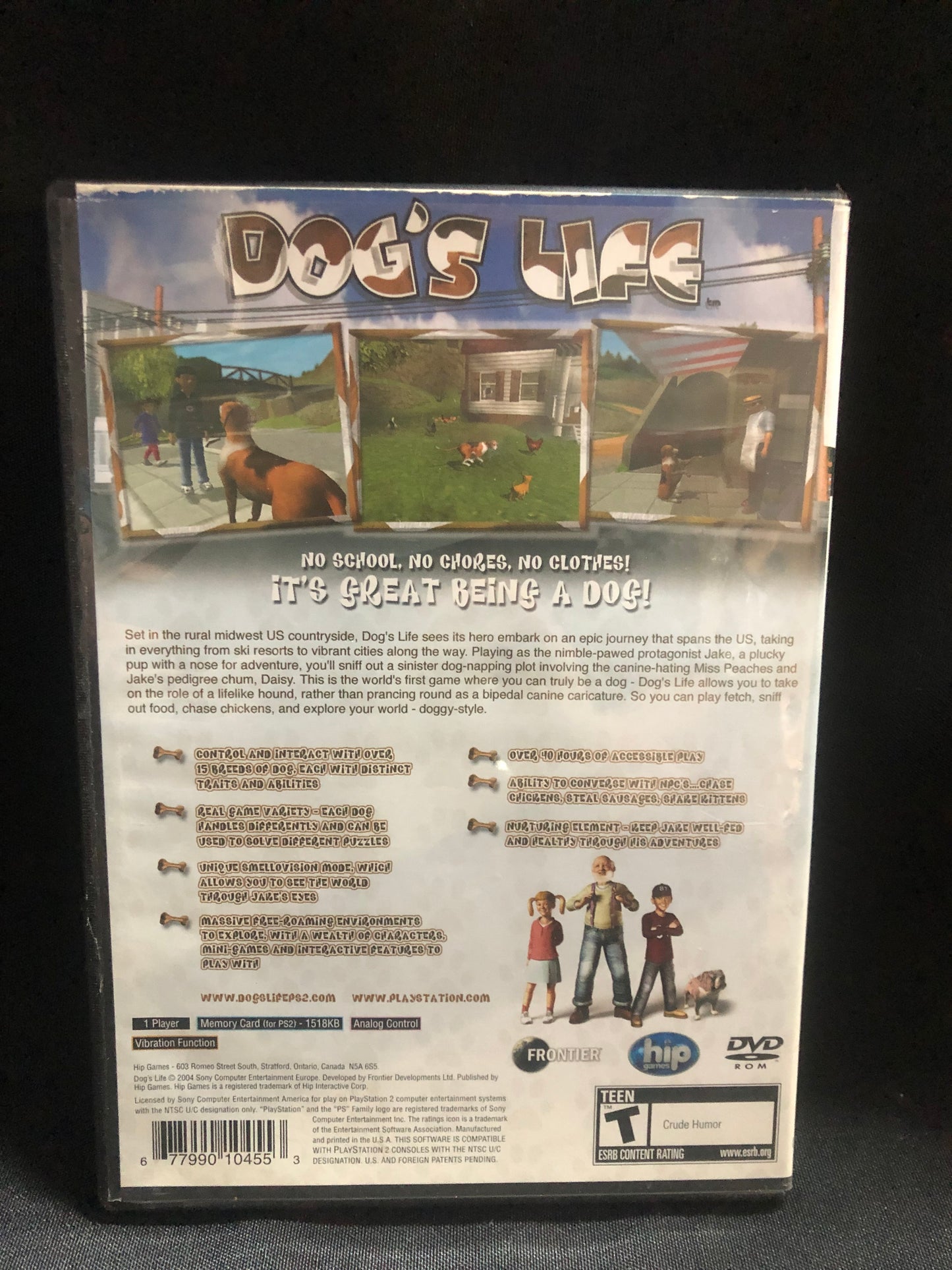 *Tested and Working* Dog’s Life (PS2)