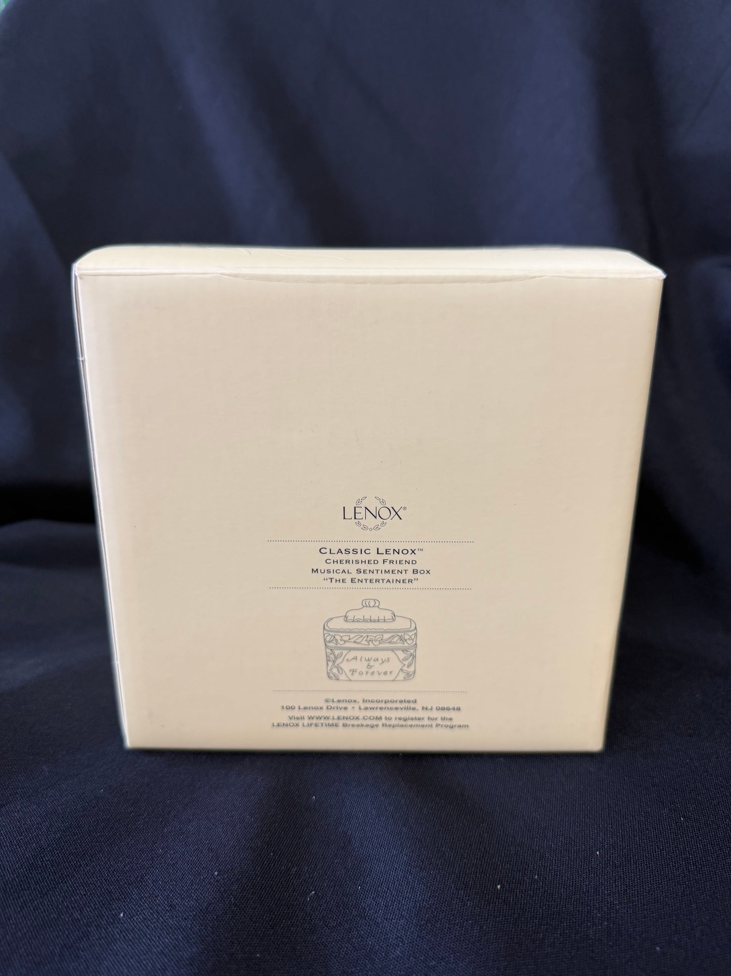 Lenox “Cherished Friend” Musical Trinket Box