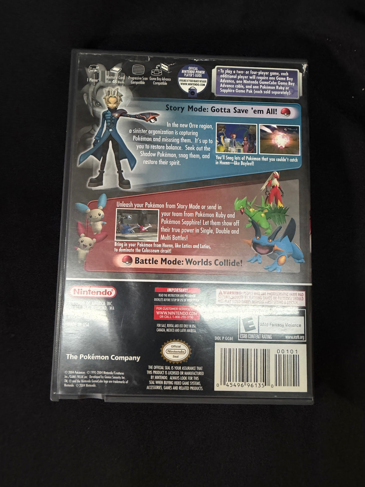 Pokemon Colosseum (Nintendo Game Cube)