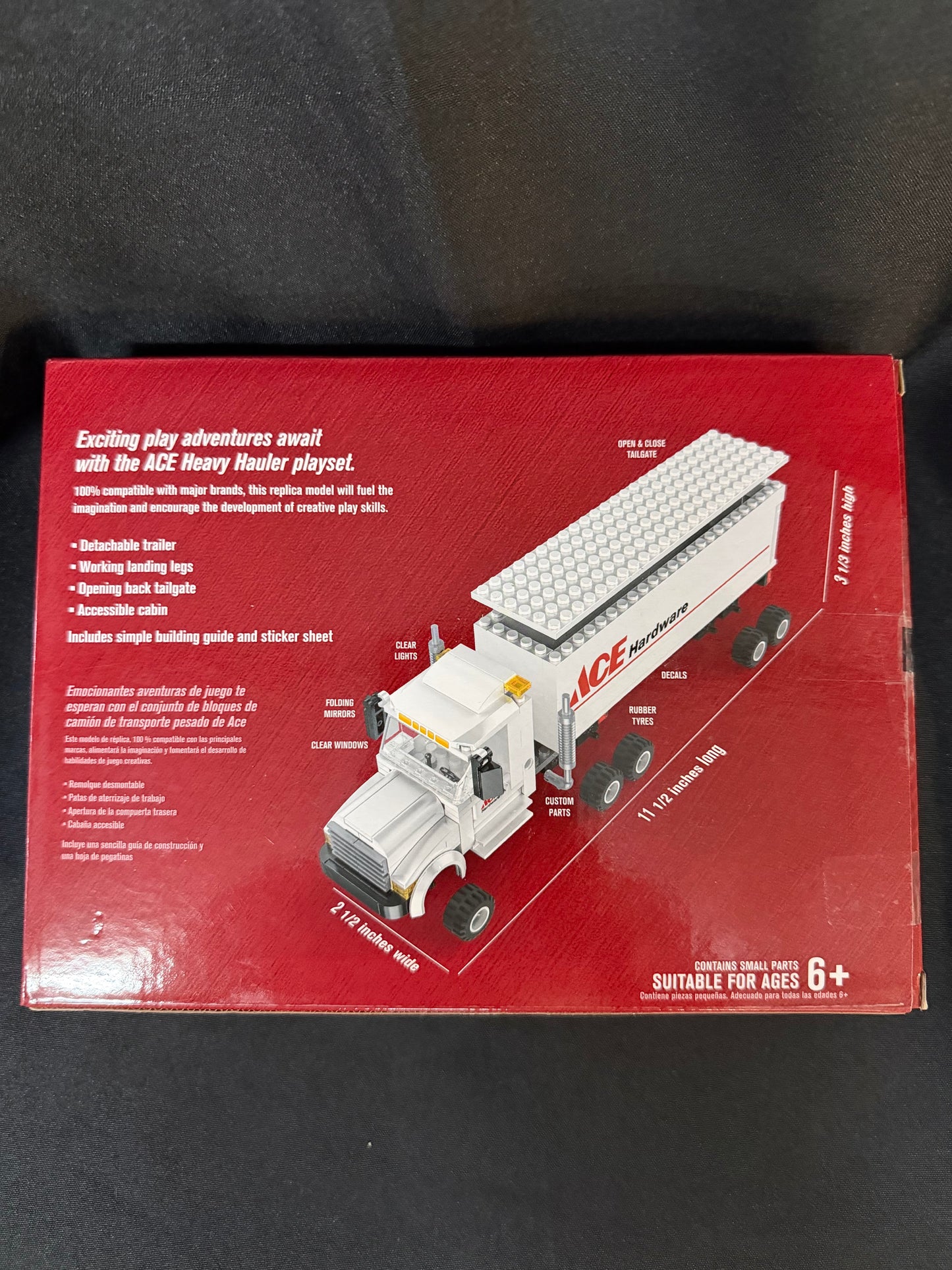 Ace Hardware Heavy Hauler Semi Brick Building Block Set 9036815