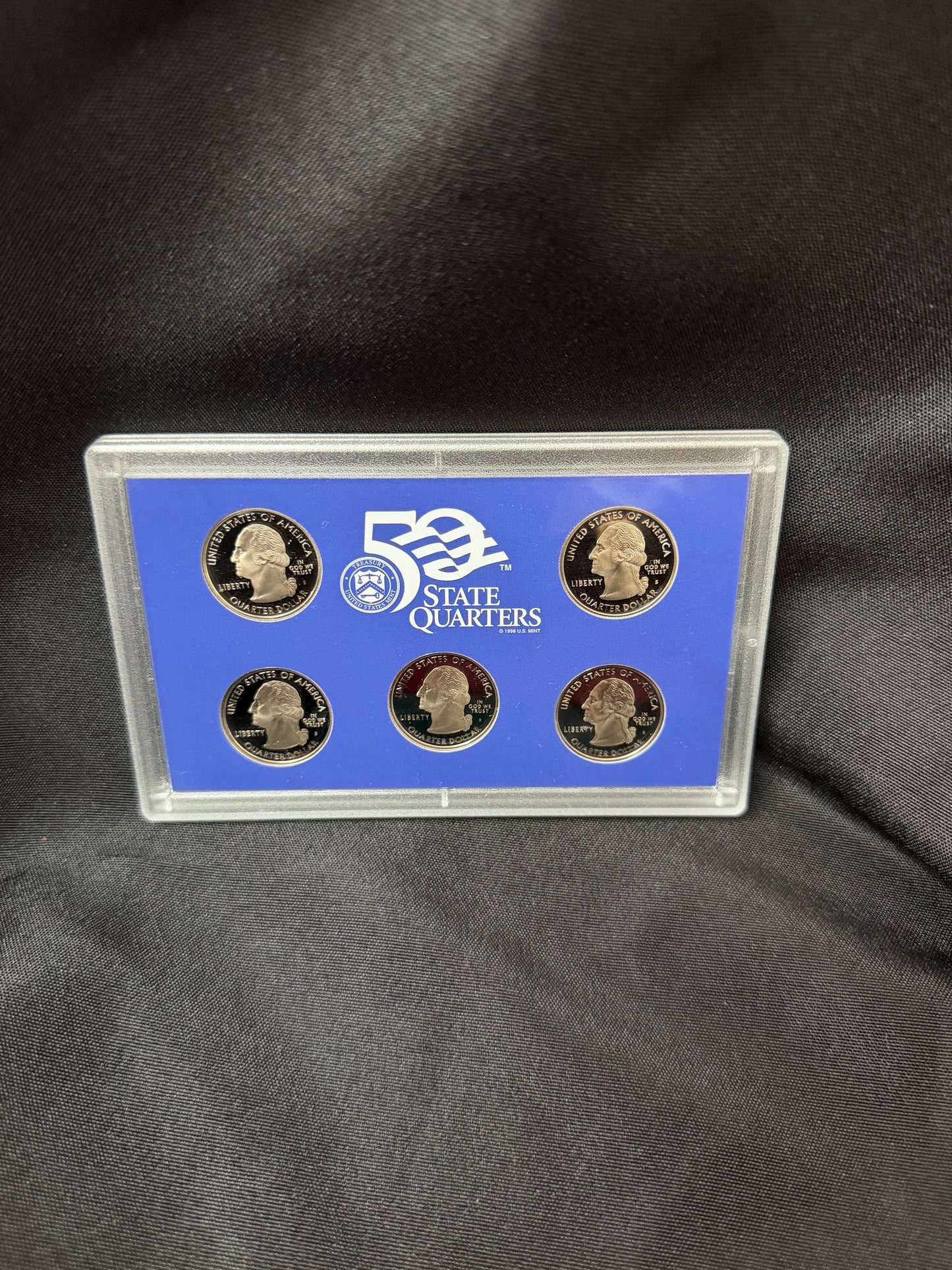 United States Mint 50 State Quarters Proof Set - 2008