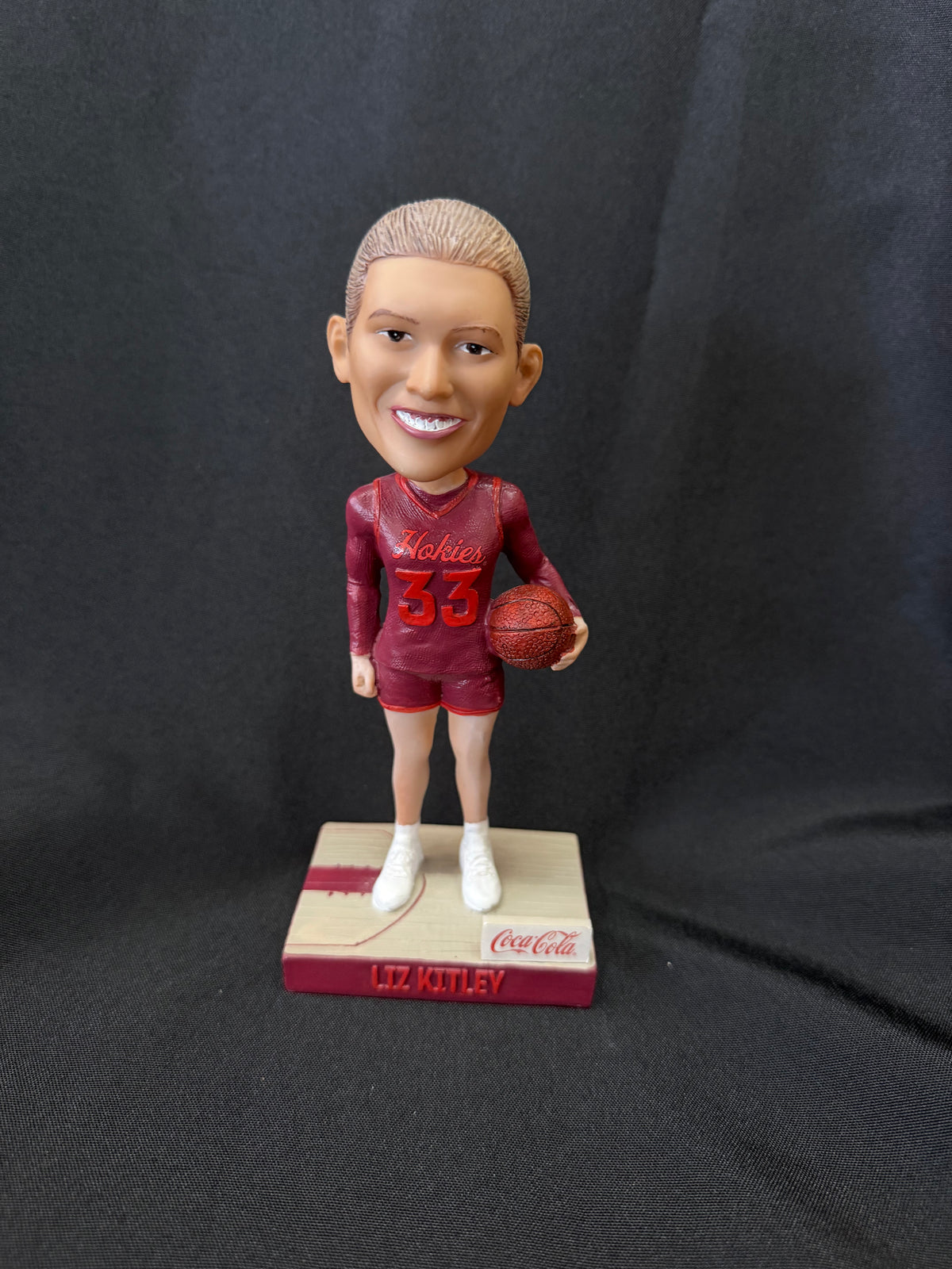 Coca-Cola — Liz Kitley Retirement Bobblehead (Virginia Tech Hokies)