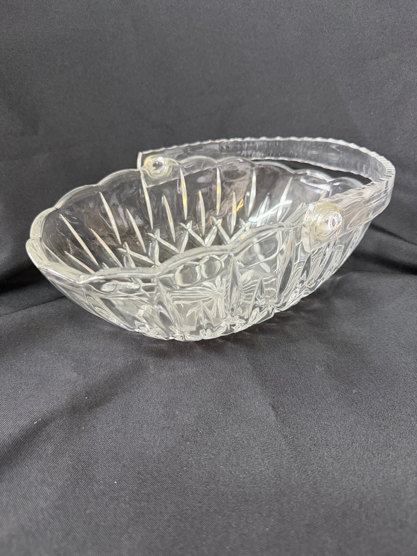 Lady Anne 10" Crystal Basket