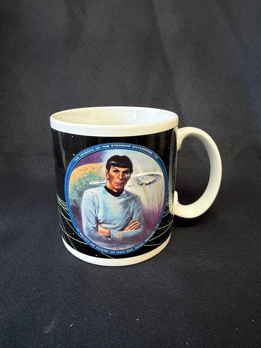 Star Trek Mr. Spock - Vintage Ceramic Mug 1991