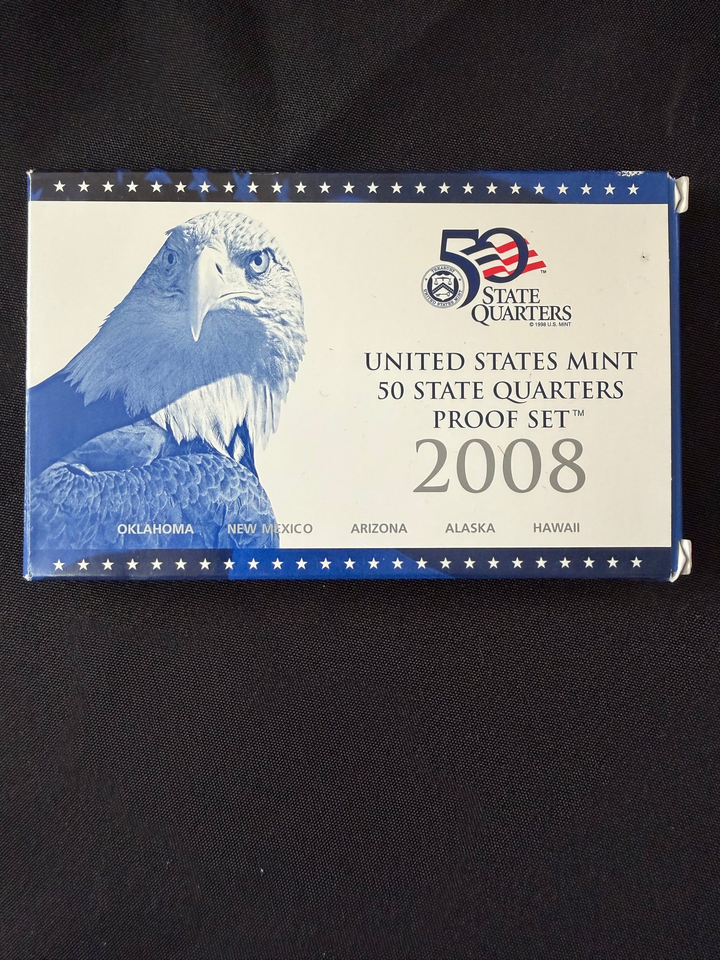 United States Mint 50 State Quarters Proof Set - 2008