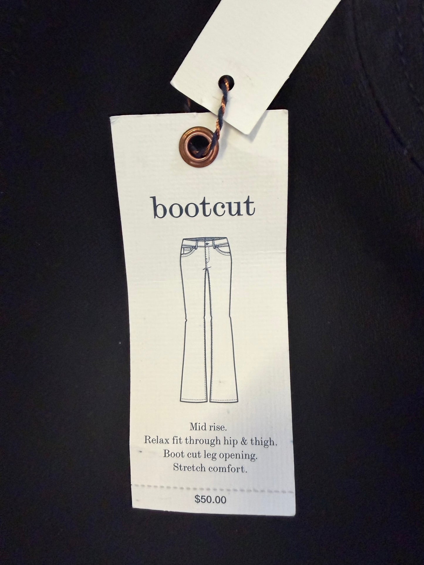 Simply Vera Black Bootcut Jeans