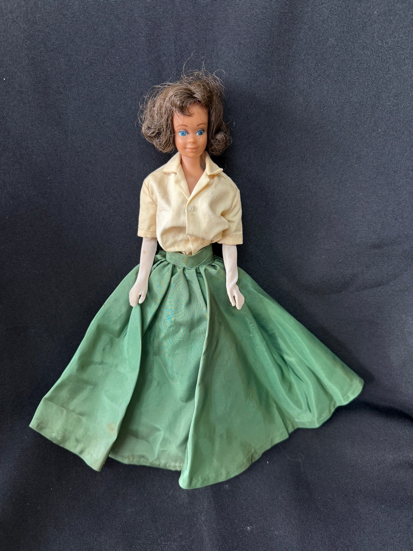 1982 Midge Barbie Doll by Mattel - Shirt and Green Skirt