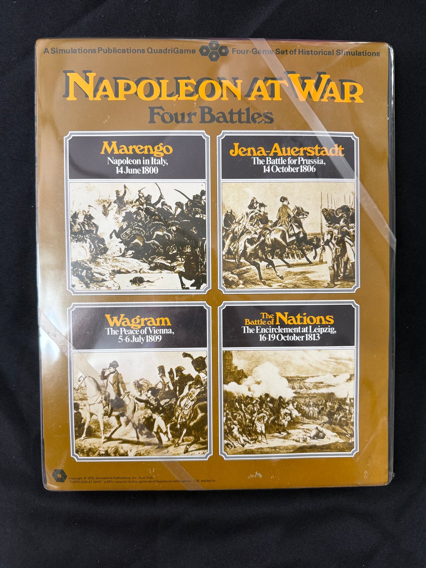 Napoleon At War - Four battles (SPI board game)