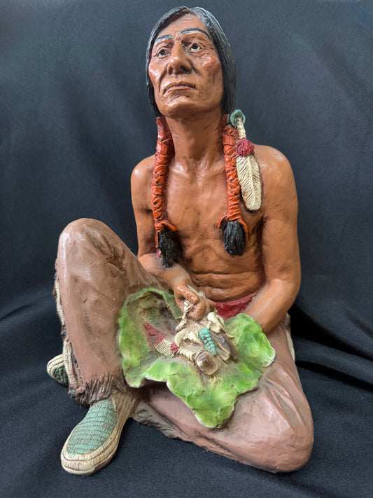 Native American Sculpture - 1985 Universal Statuary Corp.