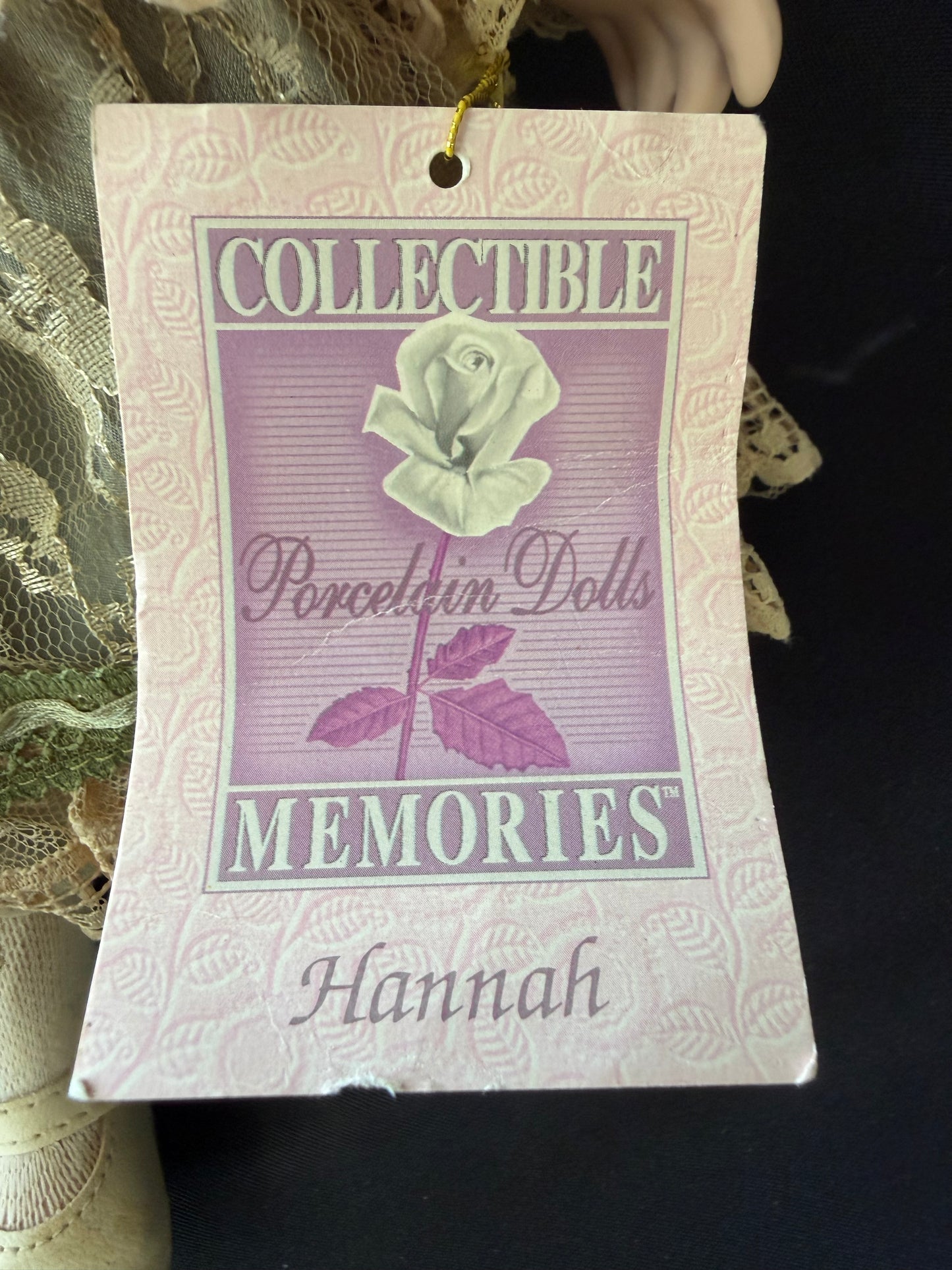 "Hannah" Porcelain Doll — Collectible Memories