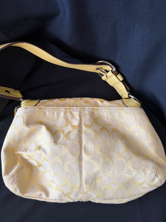 Coach Soho Signature Jacquard Vintage Shoulder Bag