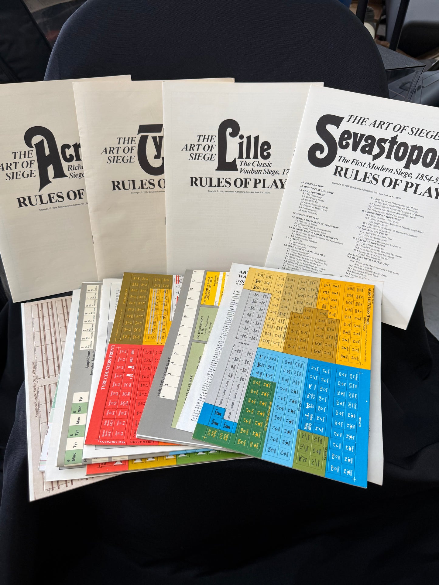 Art of Siege: Four-Game set of Historical Simulations (SPI)