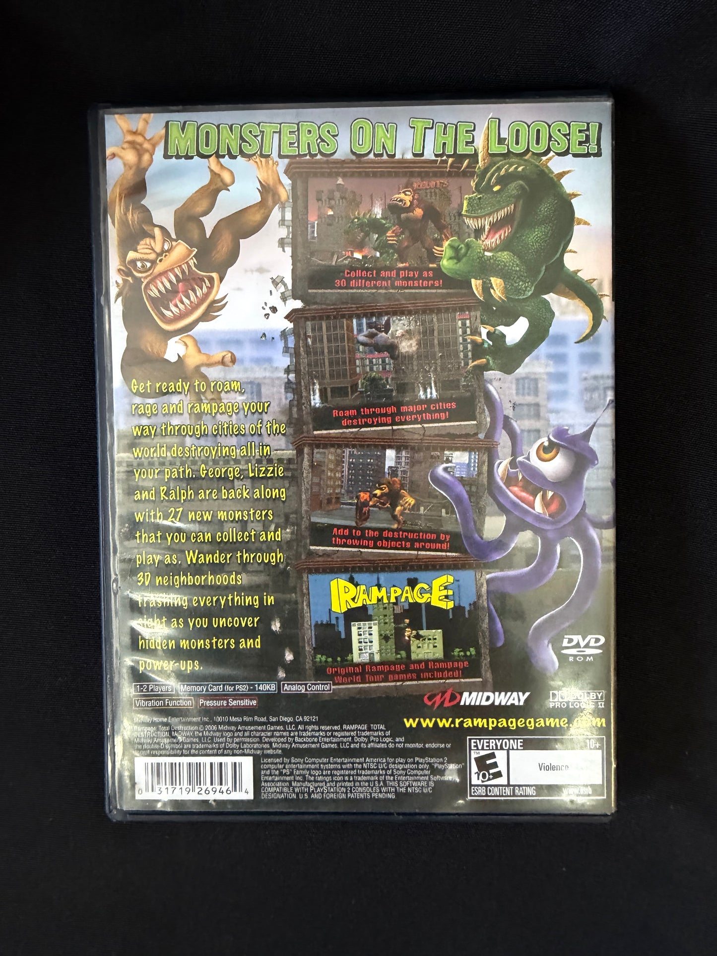 Rampage Total Destruction (PS2)