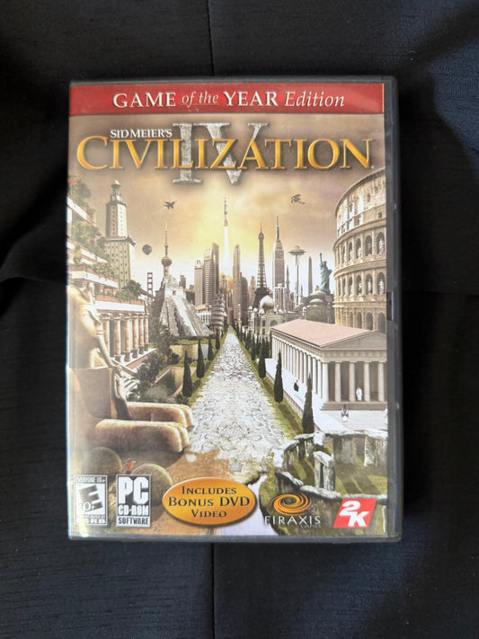 Sid Meier's Civilization IV - Game of the Year Edition (4 Total Discs)