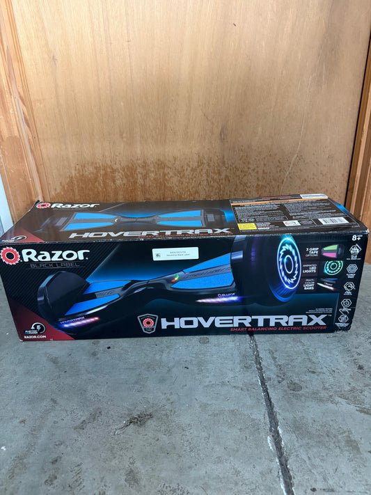 Razor Black Label Hovertrax- Black with Decals, Self- balancing Electric Scooter