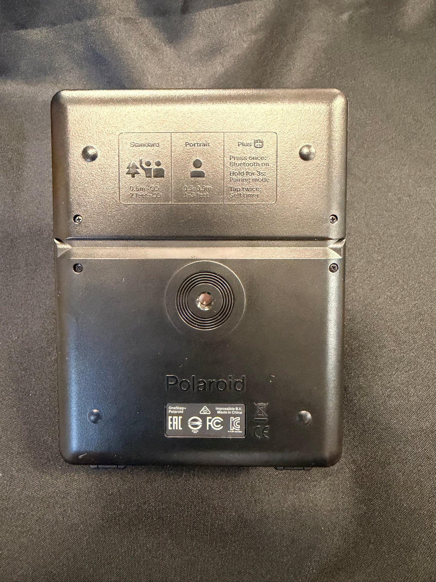 Polaroid OneStep Plus I-type Camera (Black)