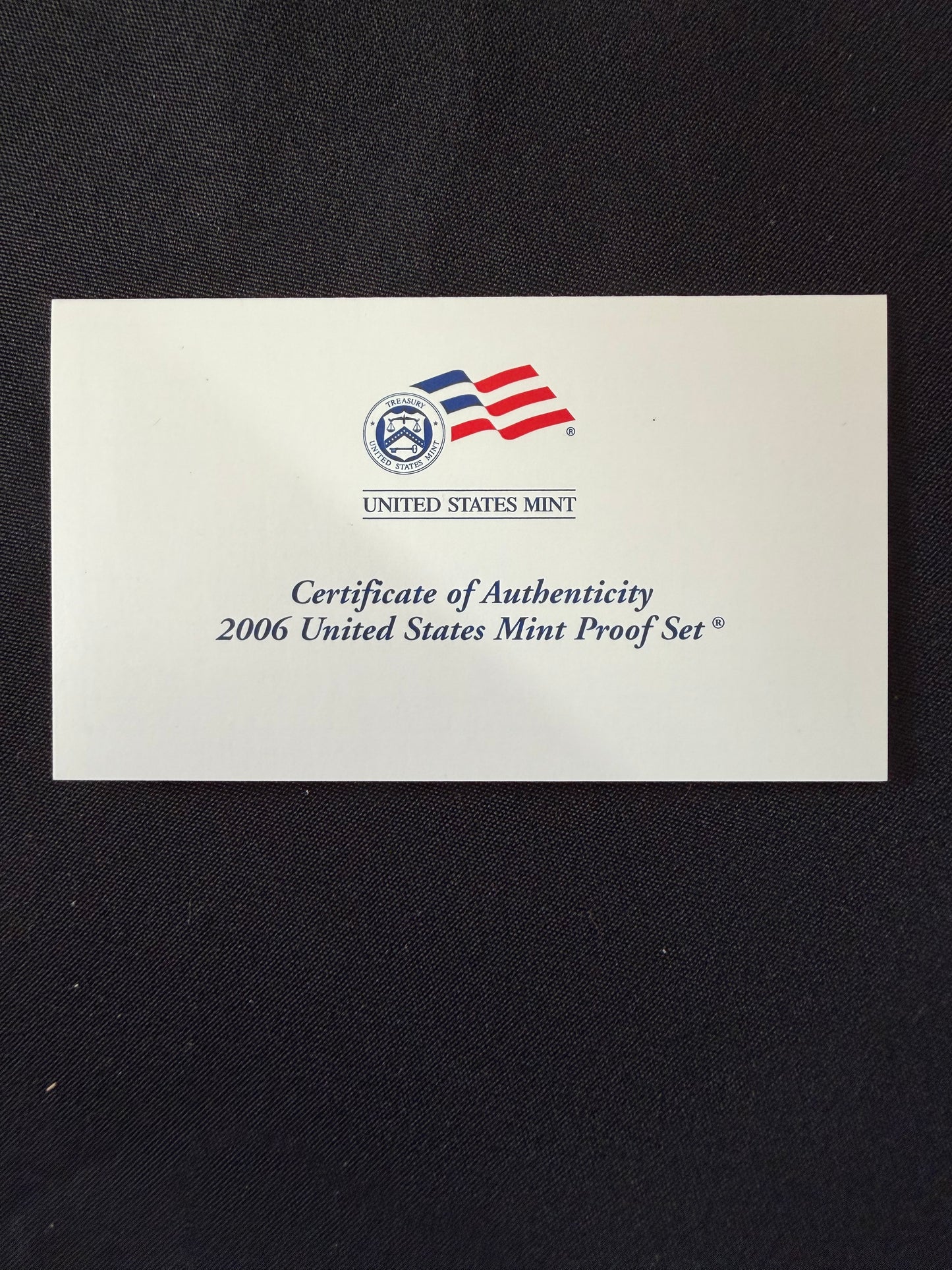 United States Mint Proof Set - 2006 + quarters set