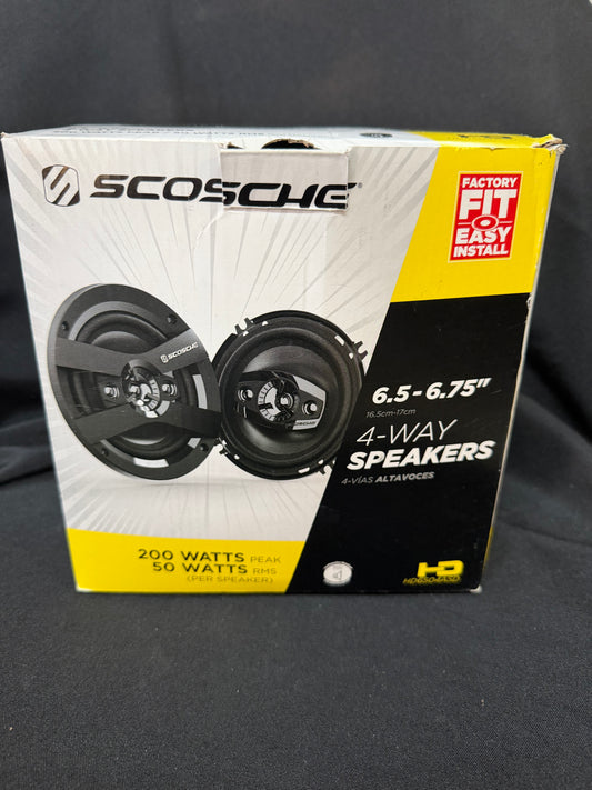 Scosche HD6504ASD Car Speakers