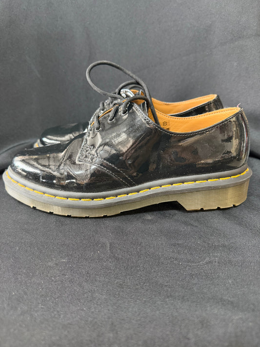 Dr. Martens 1461 Classic Black Patent Leather Oxford Shoes