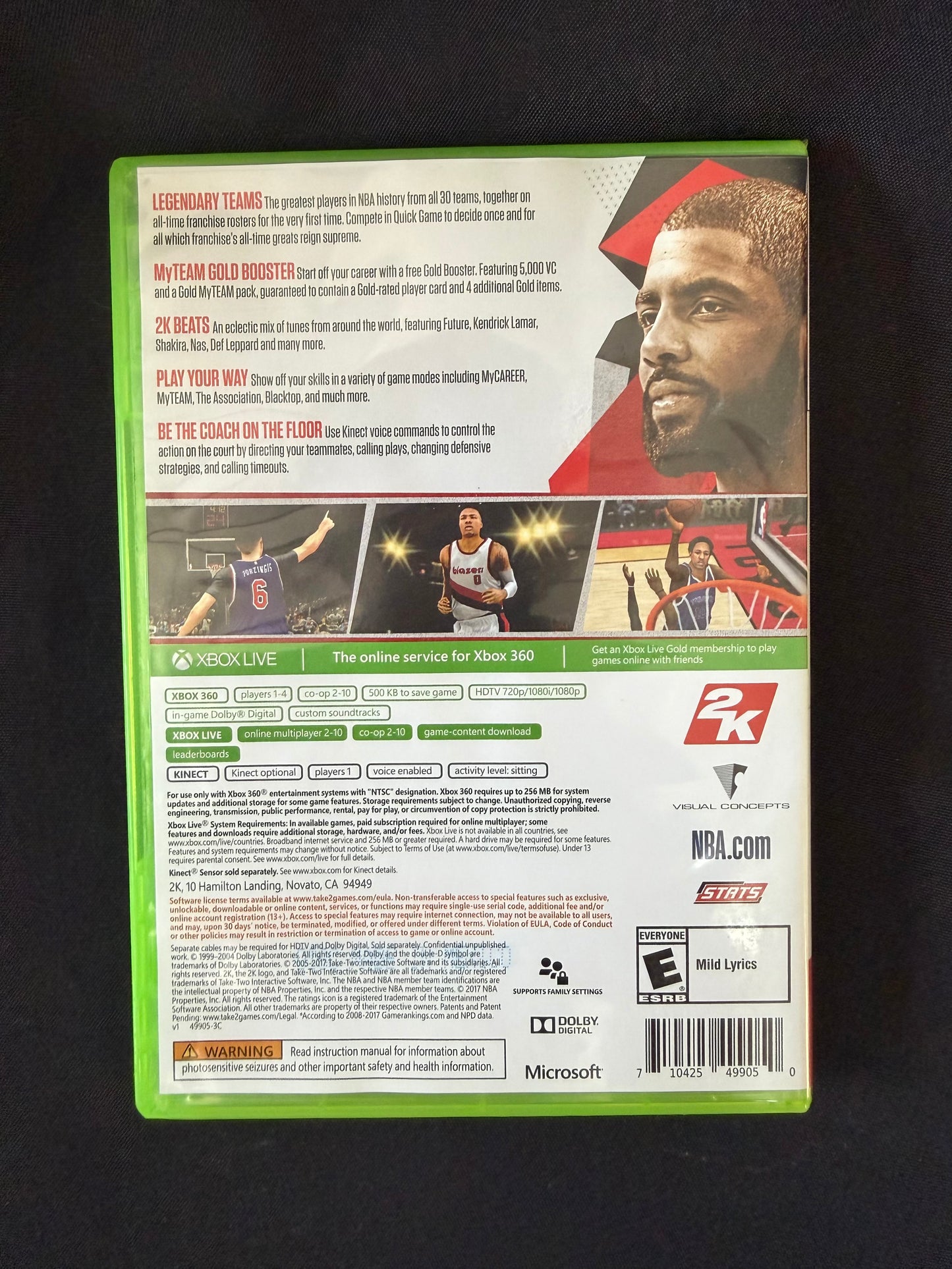 NBA 2K18 (Xbox 360)