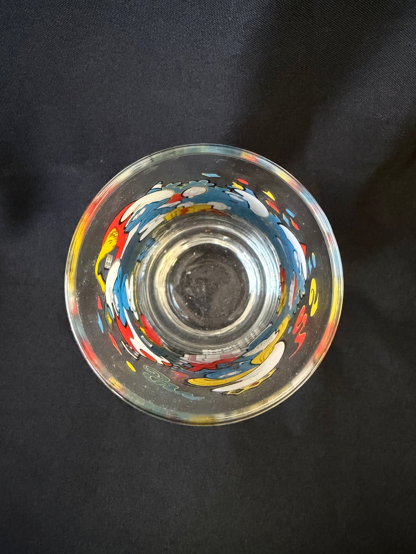 Smurfs Collectors Drinking Glass set (vintage 1983) - Wallace Berrie & Co. and Peyo