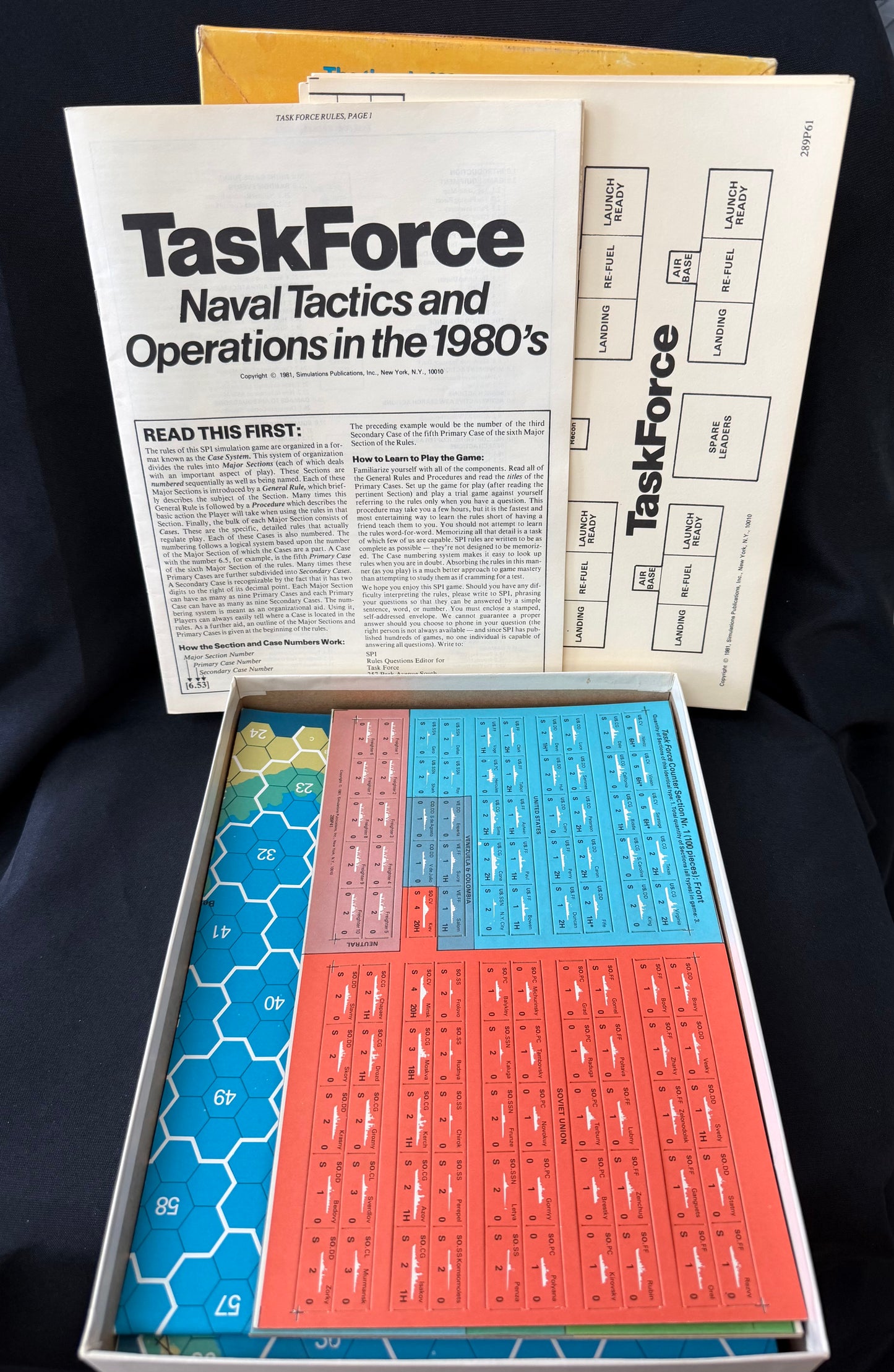 TaskForce - Naval Tactics and Operations Board game