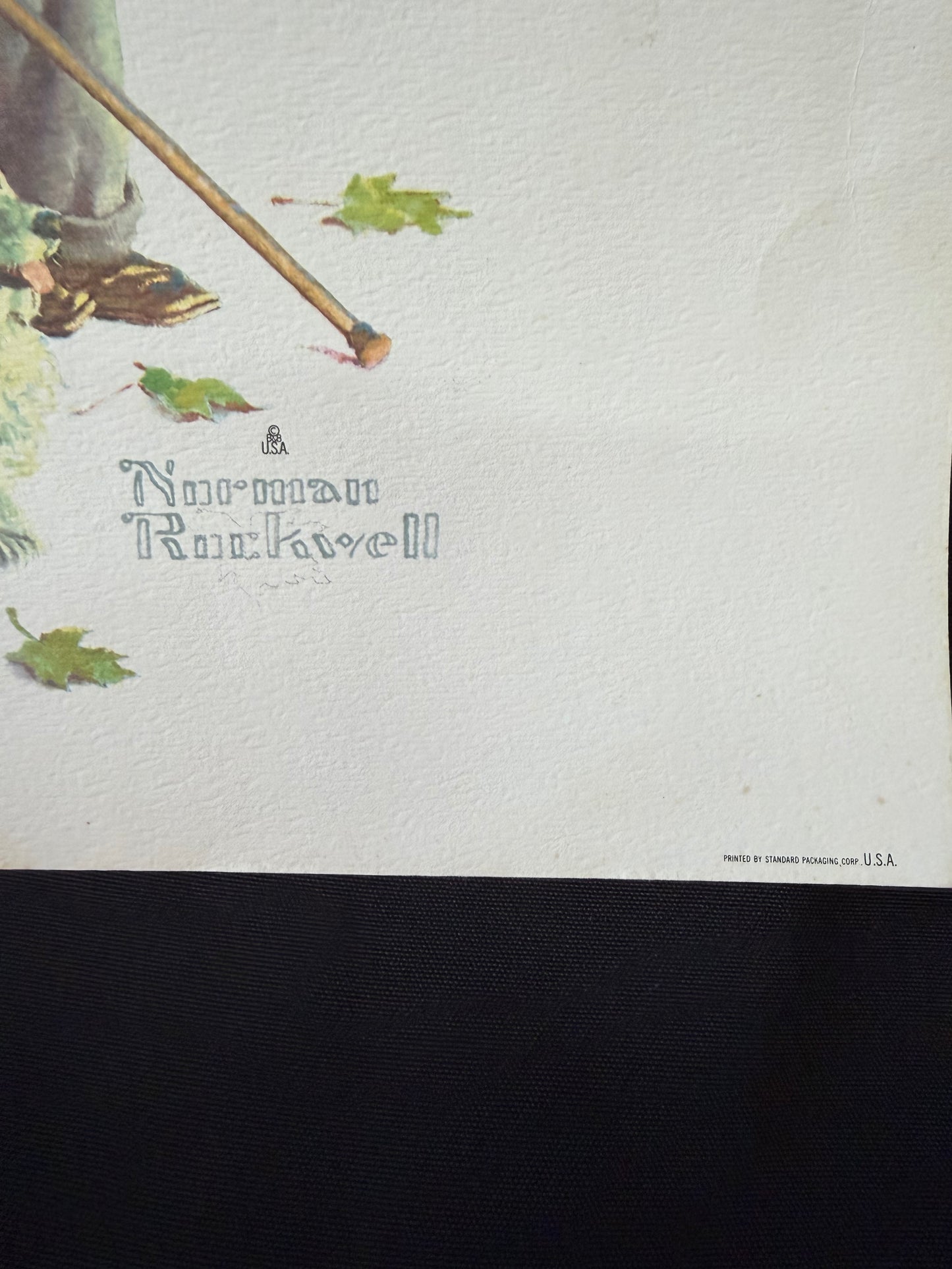 Norman Rockwell — "Fondly Do We Remember" & "Gaily Sharing Vintage Times" Art Print Set