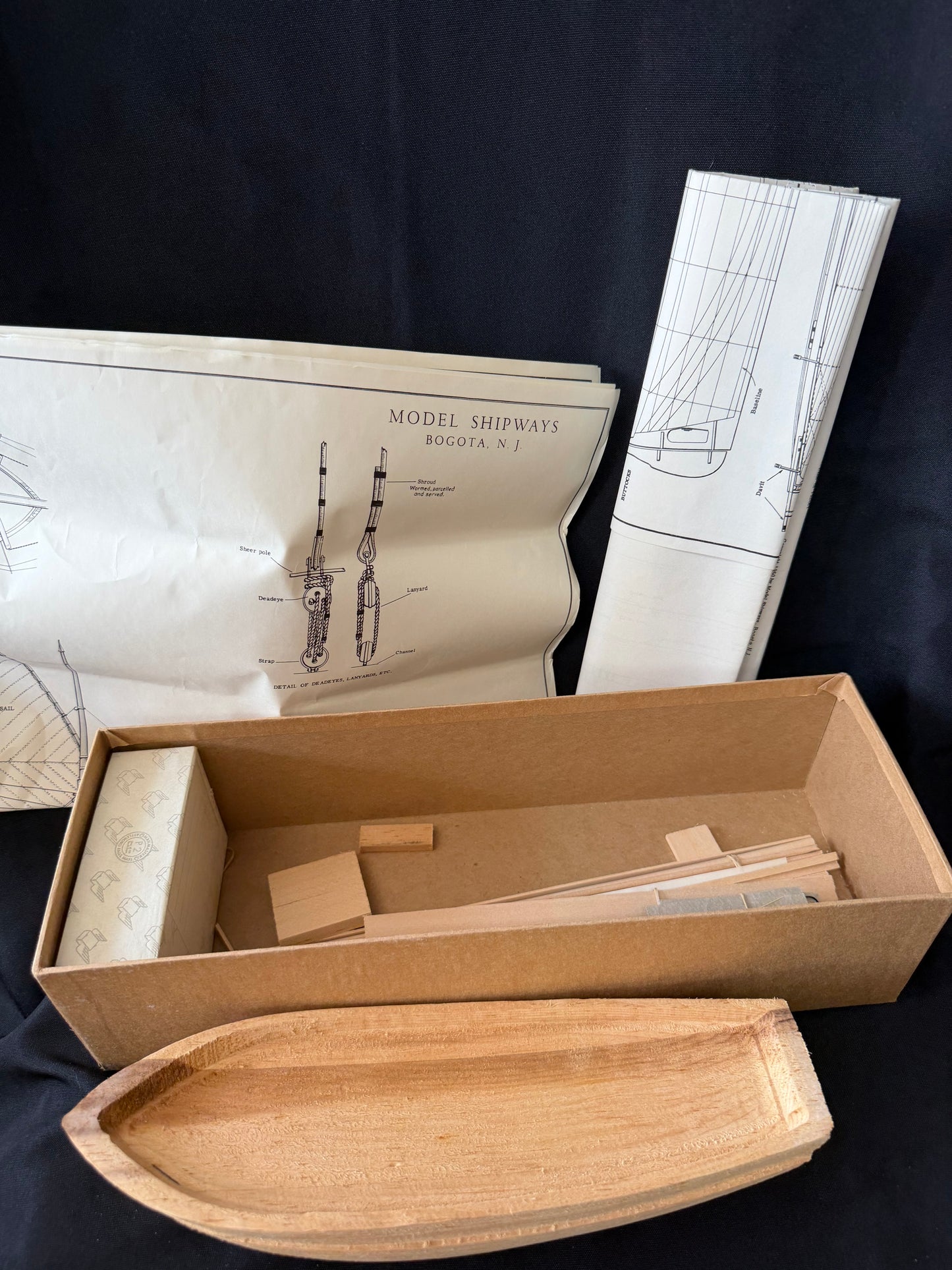Vintage Model Shipways — Gjøa Ship Model Kit (Bogota, NJ)