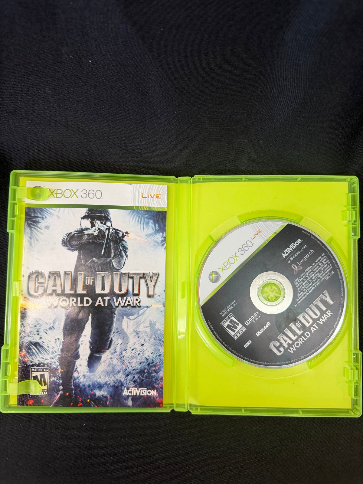 Call of Duty: World At War (Xbox 360 LIVE)