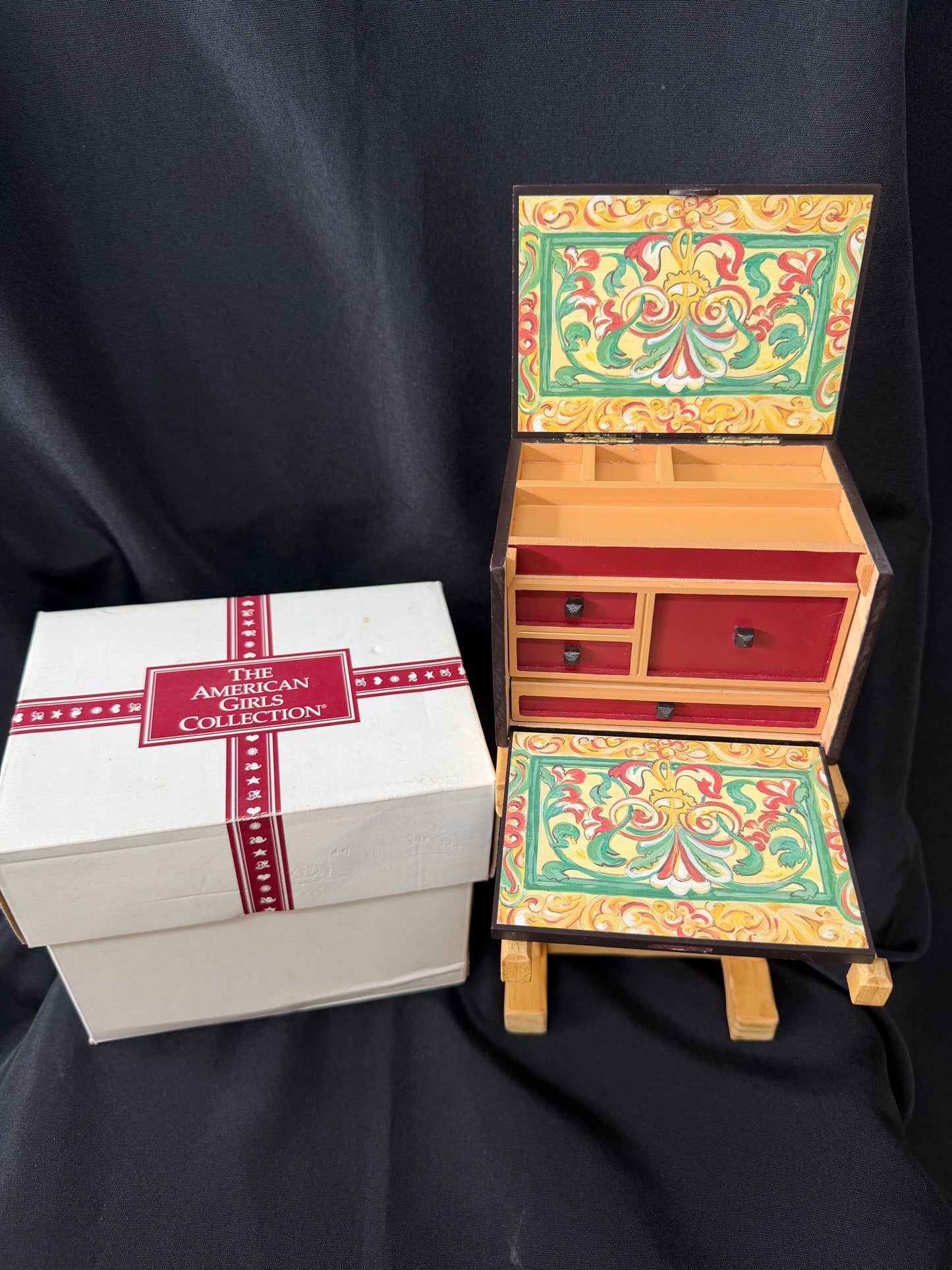 American Girl Doll — Josefina Writing Desk with Wooden Stand & Box (Retired)