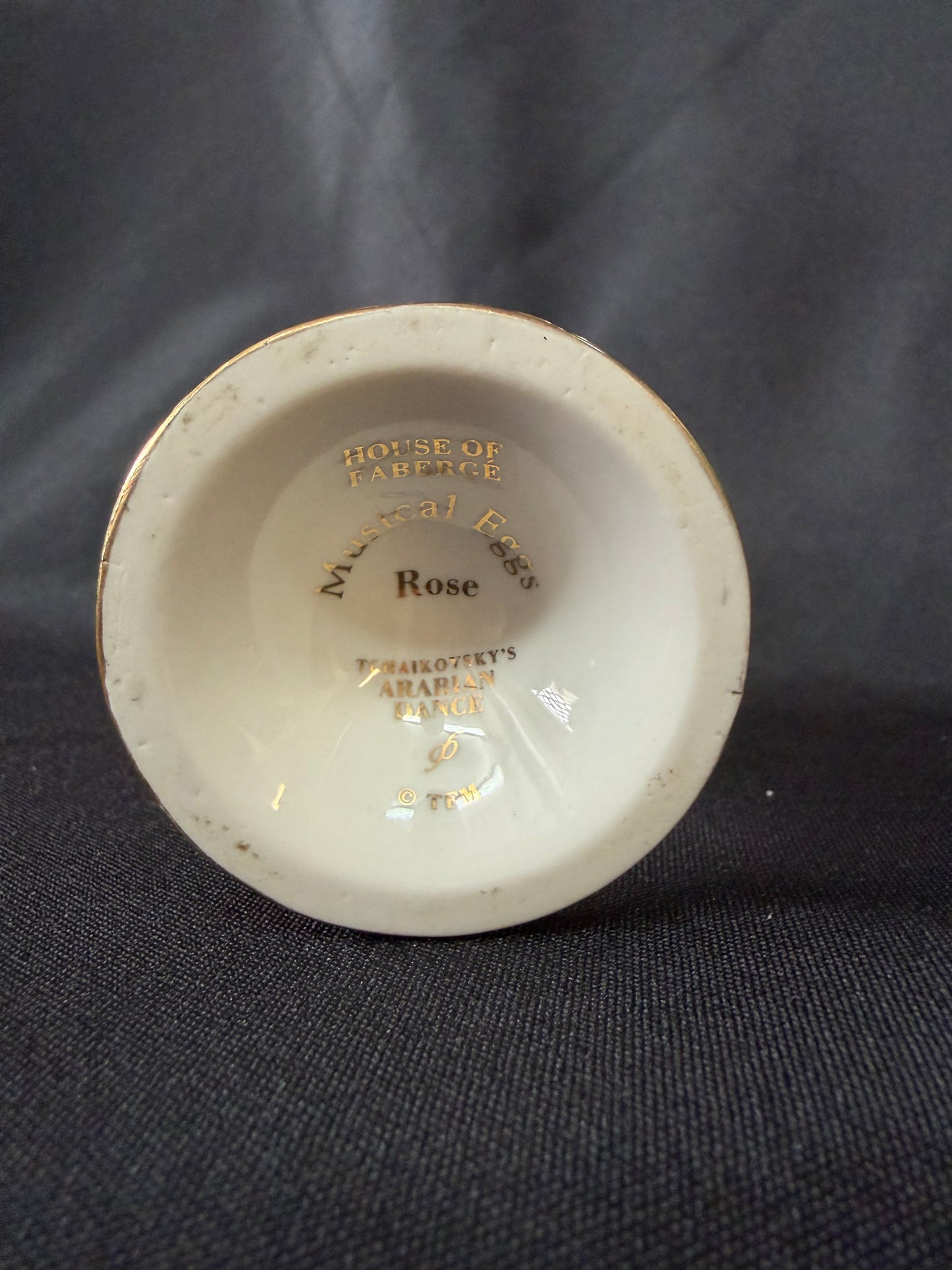 House of Fabergé "Buttercup" Musical Egg - Rose